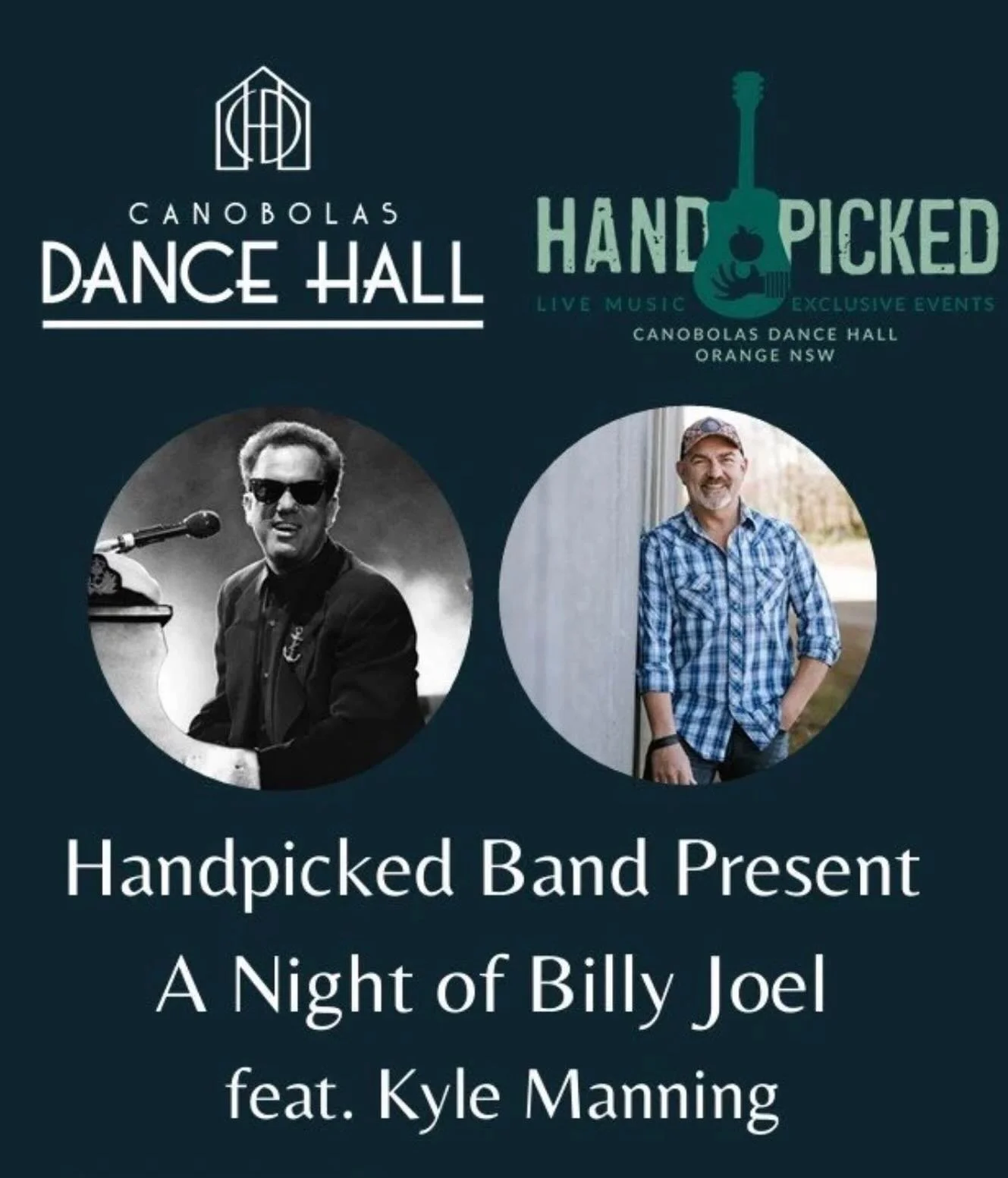 Almost sold out! 🎹

Our Billy Joel Tribute Night at Canobolas Dance Hall is fast approaching and tickets are nearly gone. As part of Orange F.O.O.D Week, it&rsquo;s shaping up to be a fantastic night of live music, great atmosphere and plenty of sin