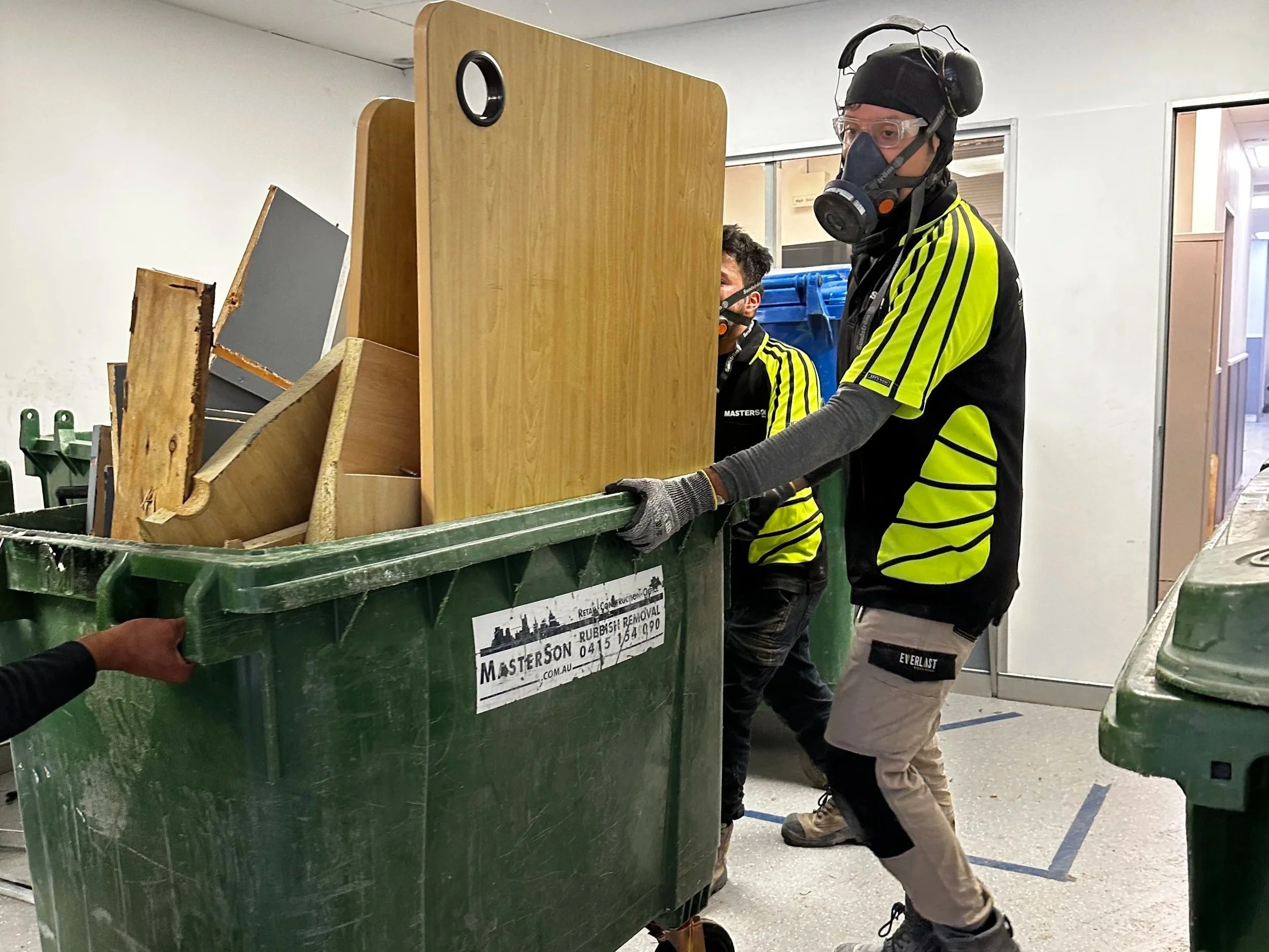 Rubbish removal post demolition