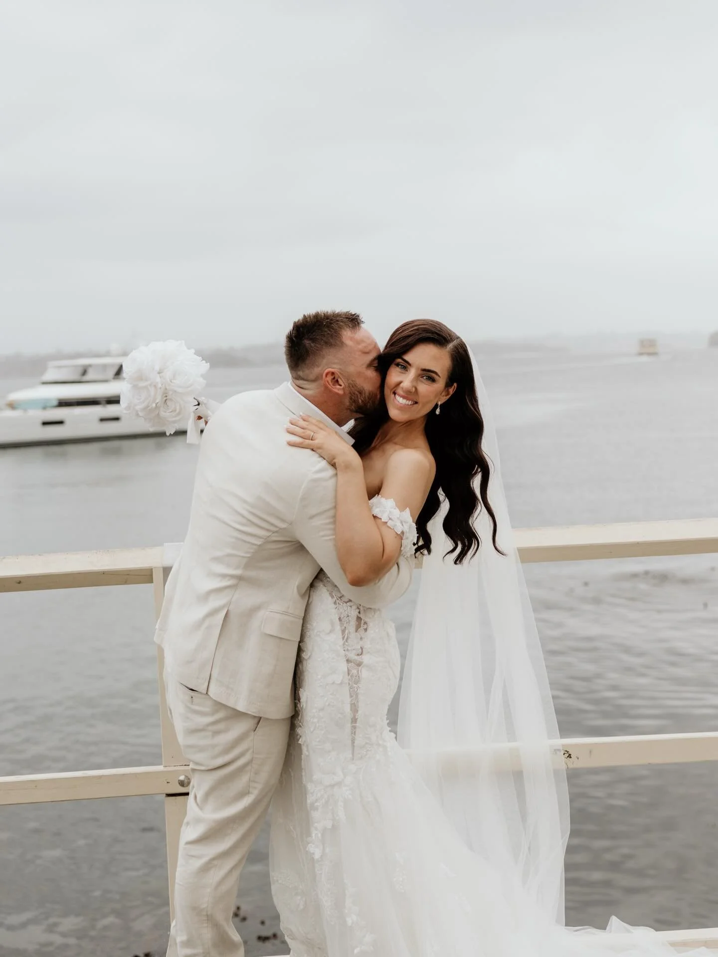 Lauren &amp; Kieran 🤍

Vendors
Venue: Manly Pavilion
Coordination: @vowandvisionweddings 
Signage &amp; Styling: @popbyjsrweddings 
Celebrant: @mrsstretto 
Photography: @makeoneswayweddings 
Florals: @floweramasydney 
Cake: @bakedbykayla_ 
Hair: @ra