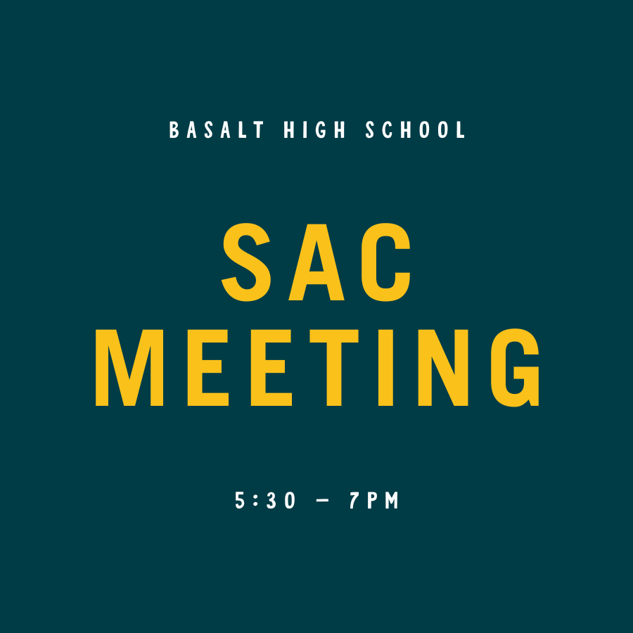 BHS SAC Meeting