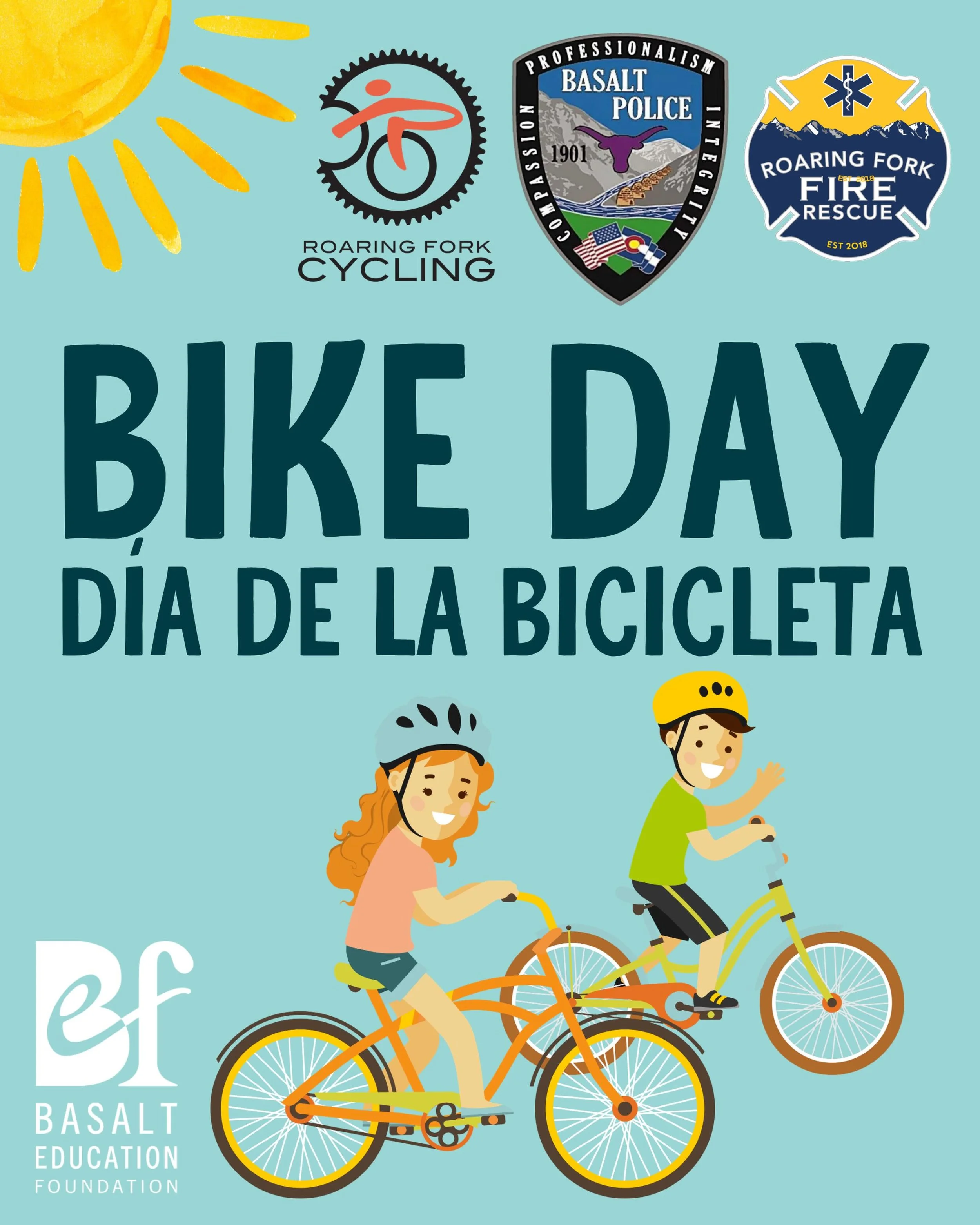 Big day for Basalt Elementary School second graders! 🚲

On May 15, BEF is partnering with Wish for Wheels to gift 40 Basalt Elementary second-graders their very own bikes and helmets.

Wish for Wheels has helped put more than 99,000 bikes in kids&rs