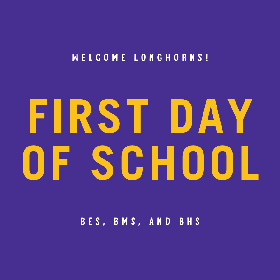 First Day of School