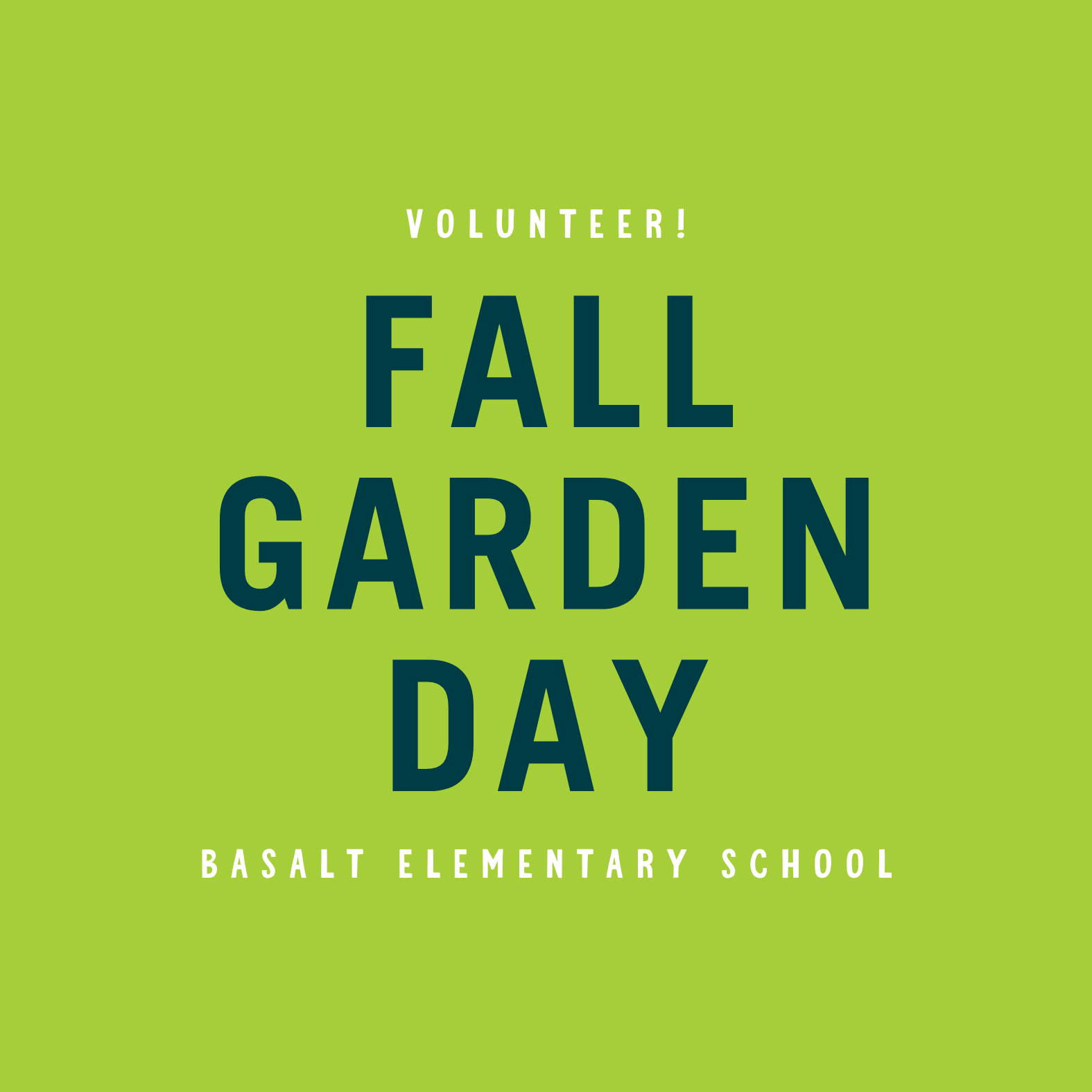 BES Fall Garden Day