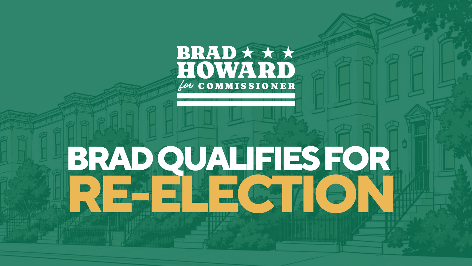 Brad Howard Qualifies for Re-Election to Continue Delivering Progress for Park View