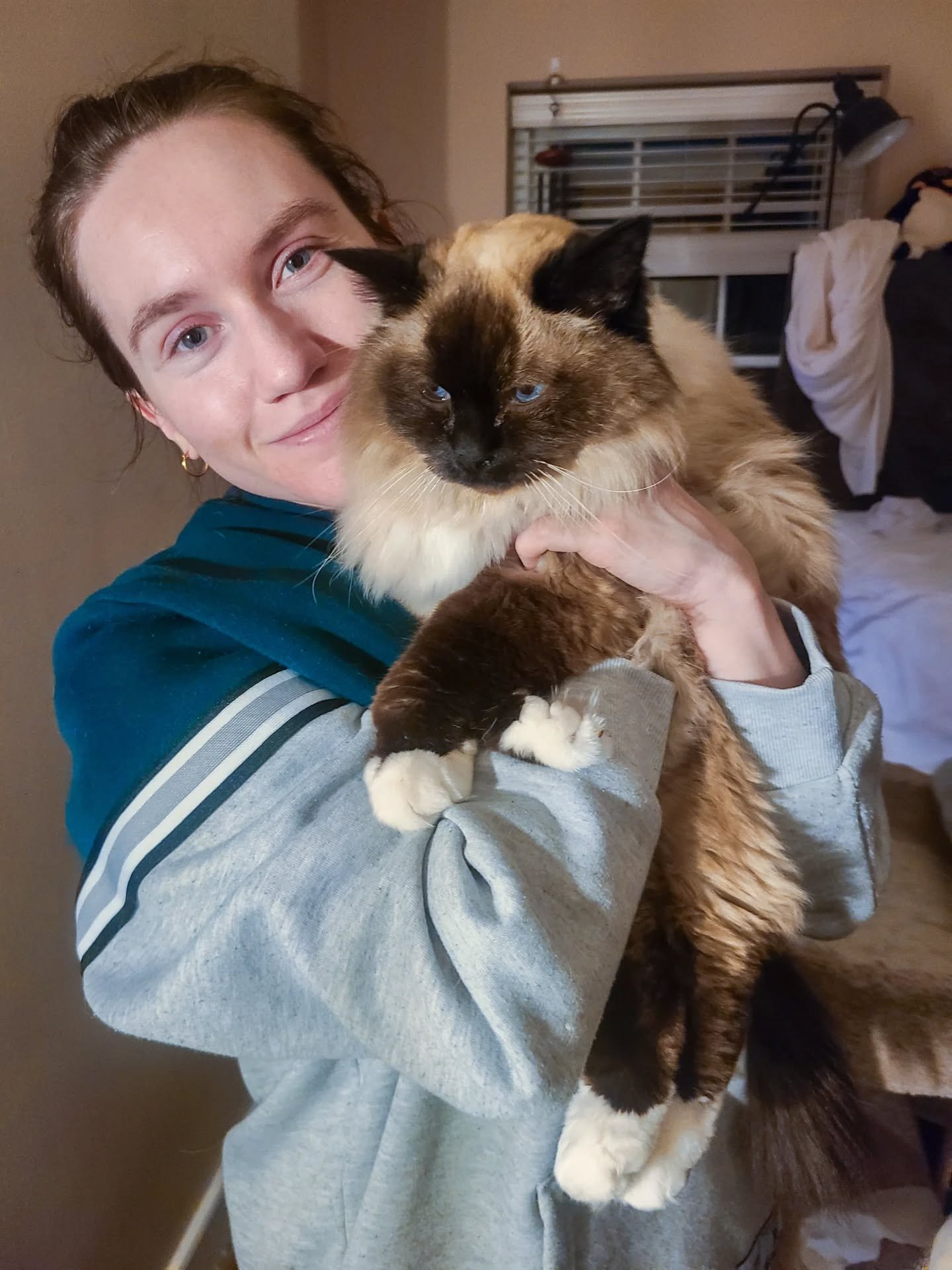 Some photos of little Maxi and I. 
We didn't get to be together for very long, but it was very rewarding. He was my first pet as an adult, and he's still my special little guy. 
I wish we had more time together, and I wish he got to meet more of my f