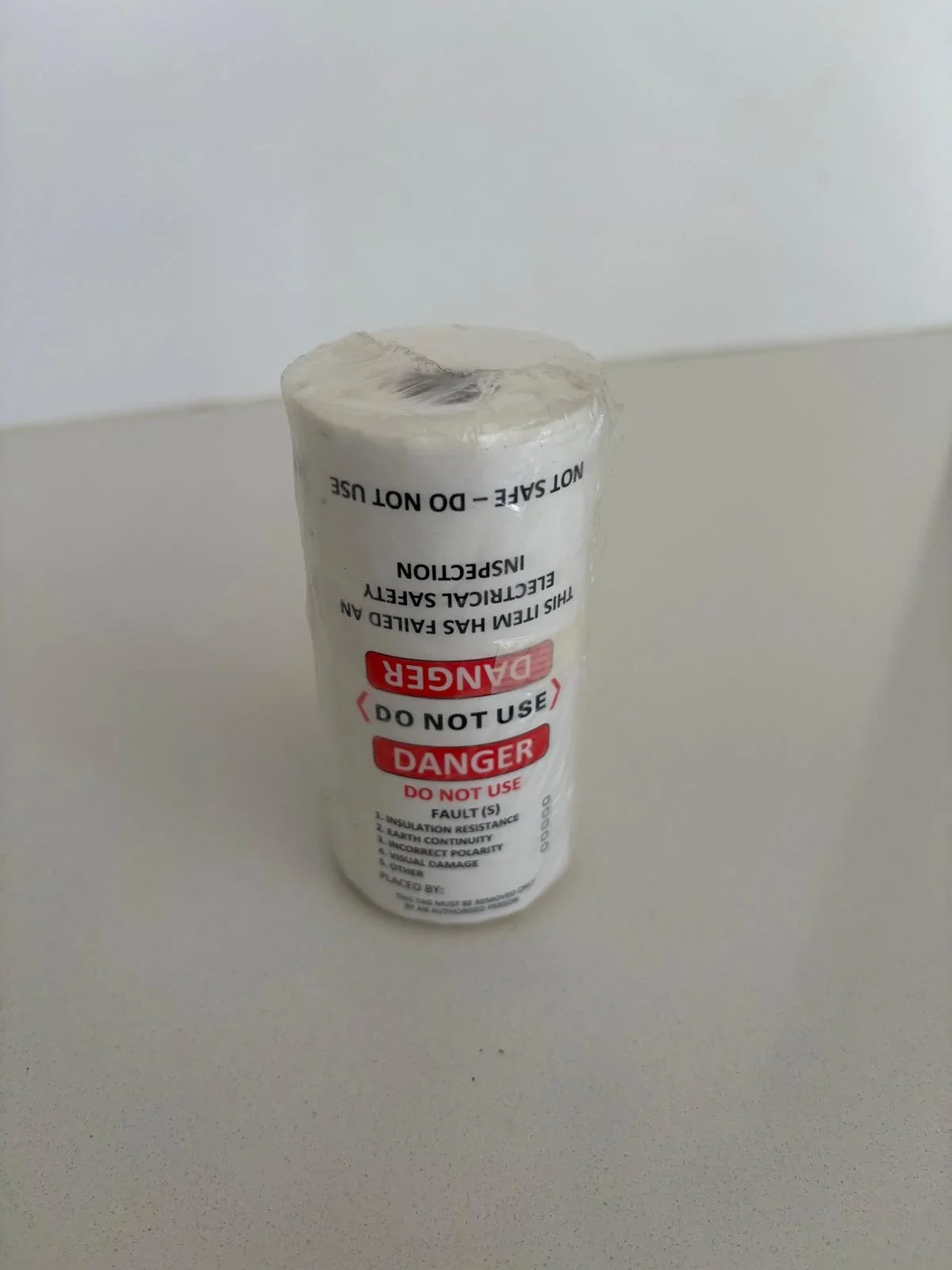 Danger Tag For Failed Test Tags (250 per roll)