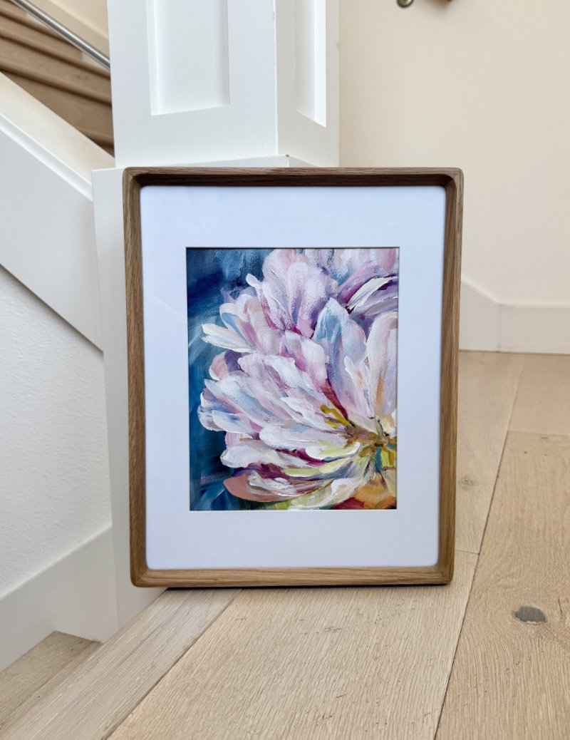 Peony 8"x10" (Frame 11"x14")