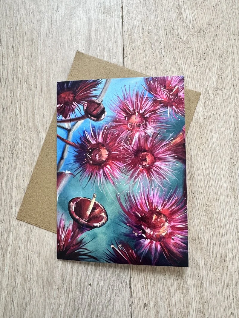 Flowering Gum tree flat card.jpg