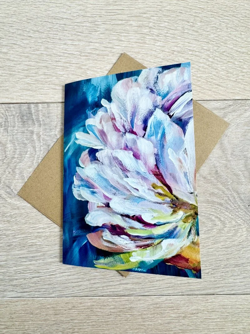 Peony - Greeting Card 5" x 7"