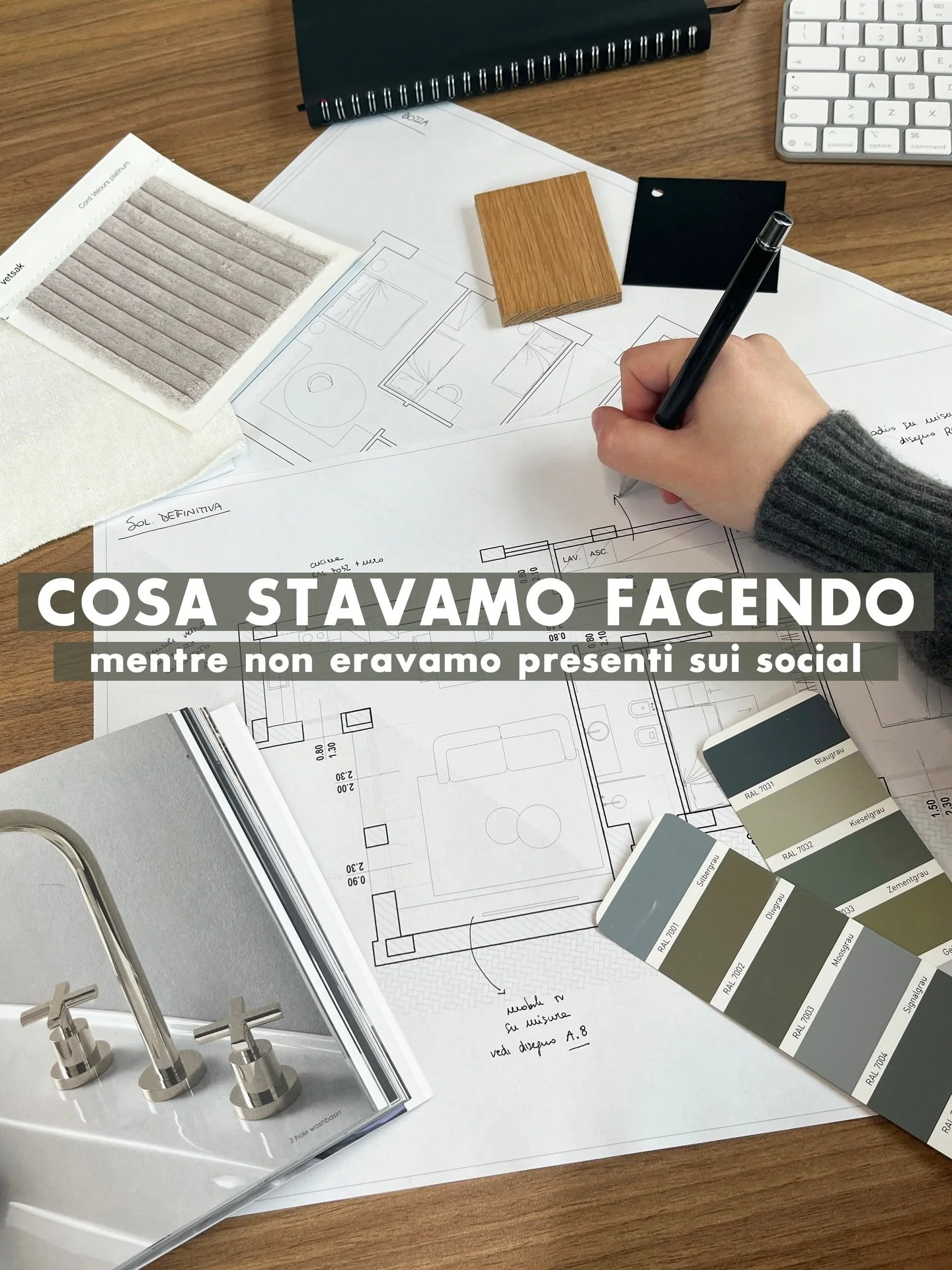 Perch&eacute; ogni tanto scompariamo da Instagram?
Se ci vedete poco non &egrave; perch&eacute; non abbiamo nulla da mostrarvi, ma al contrario siamo nel pieno di fasi poco fotografabili.
La verit&agrave; &egrave; che il nostro &egrave; un lavoro &ld