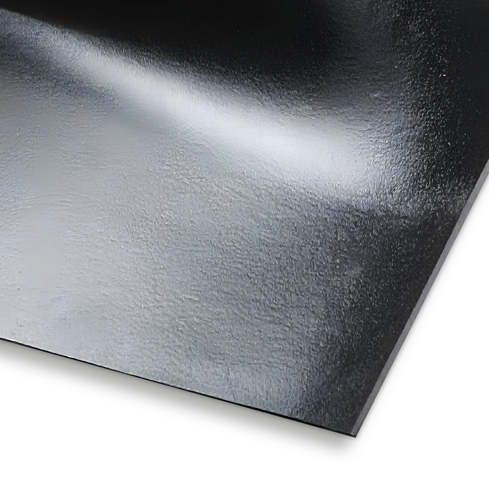 Black nitrile rubber 70 shore A sheet material