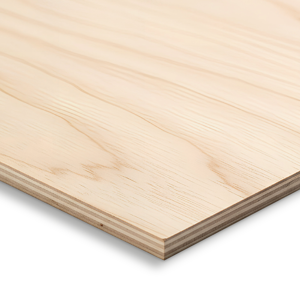 Björkplywood BB/BB FSC Mix för laser ocu vattenskärning