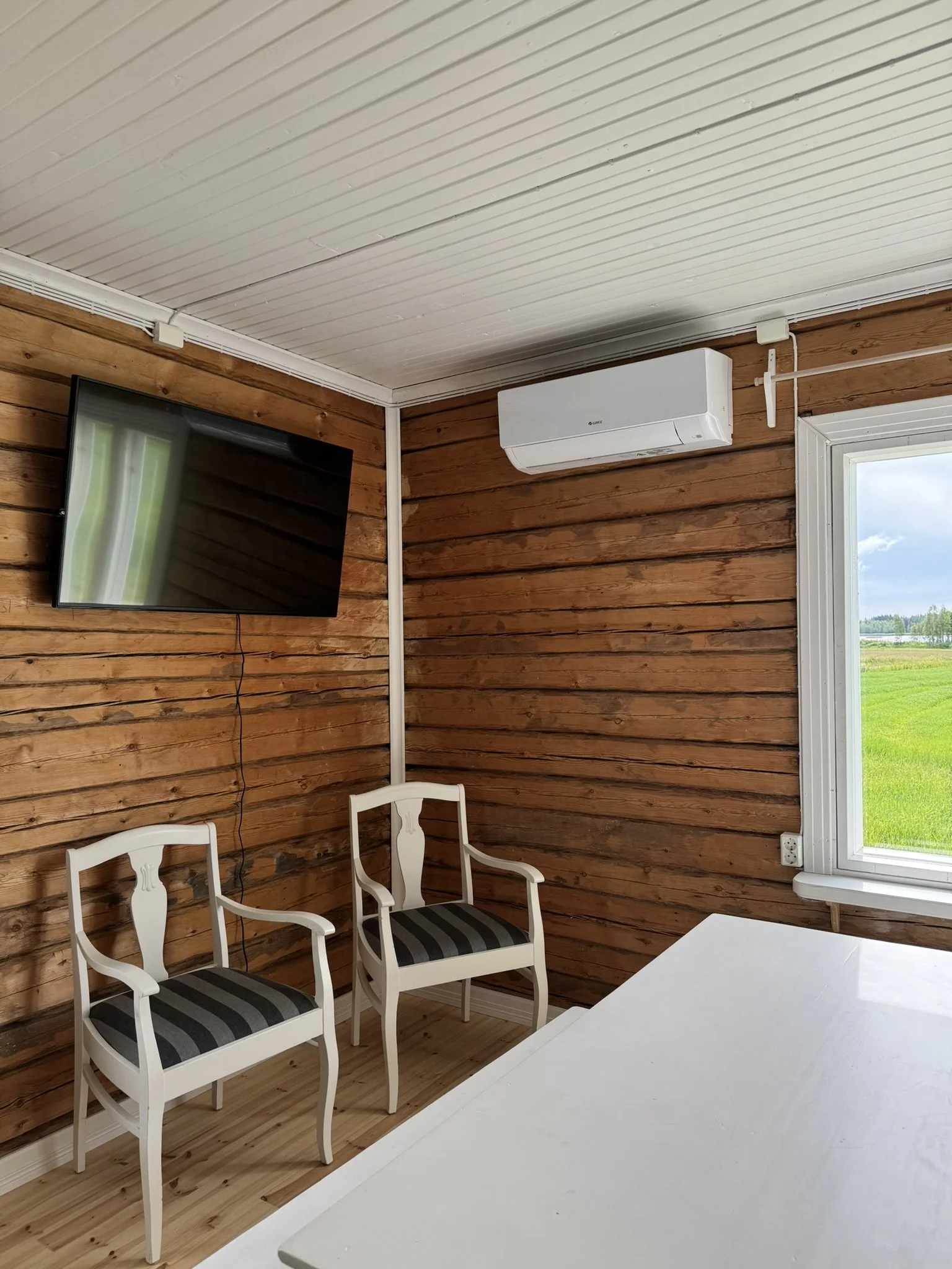 Kokouksiin näyttö sekä langaton internetyhteys