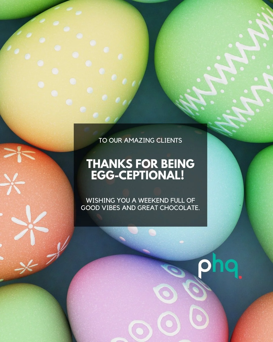 Hoppy Easter from the team at PrinterHQ!

We&rsquo;re egg-stremely grateful for your support. 🐣

May your weekend be full of good vibes and great chocolate.

We&rsquo;ll be closed Friday 18 April and Monday 21 April, hopping back into action Tuesday