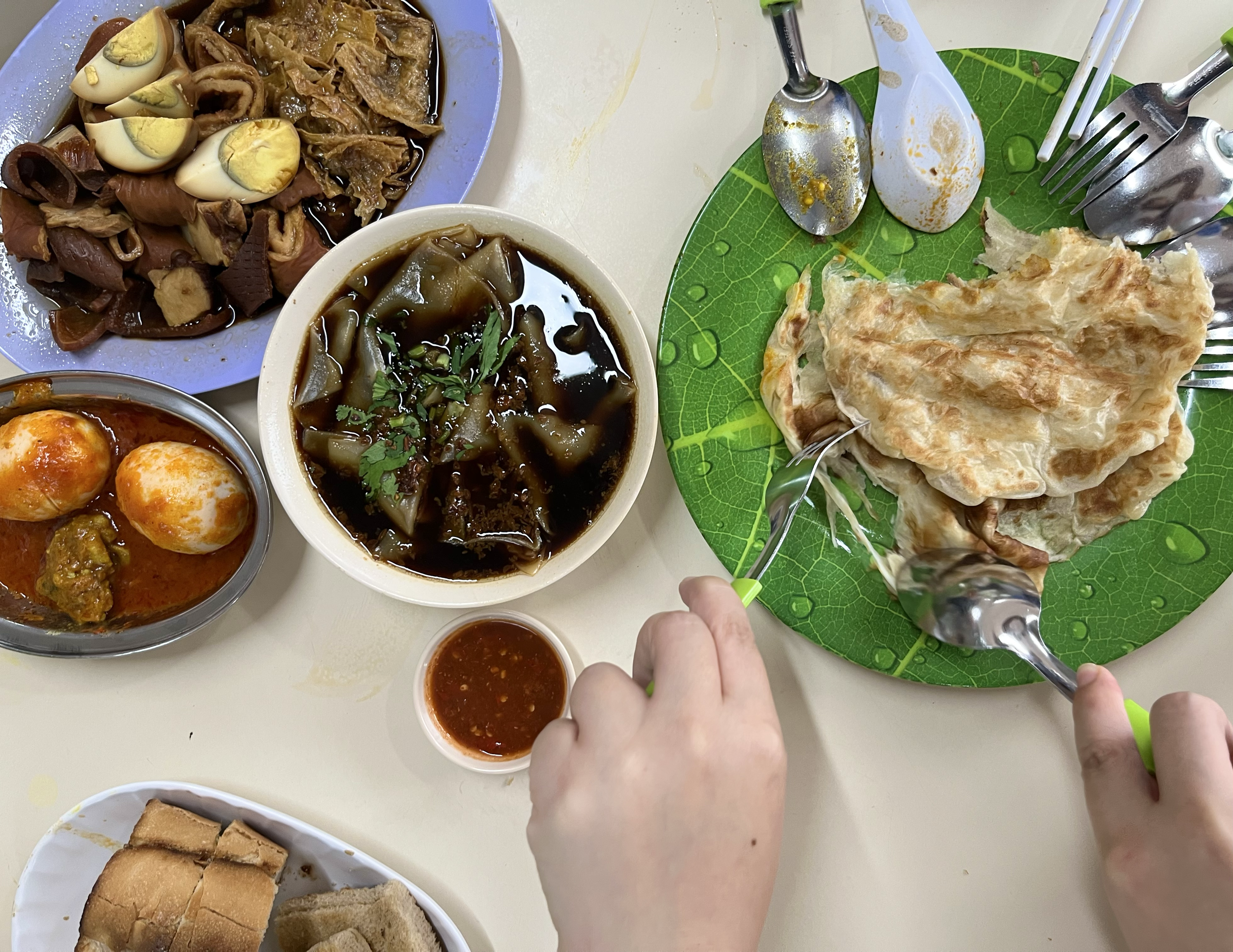 Islands: With great gusto, I paid tribute - with extended fork, on bended knee - to my country's extraordinary hawker culture.