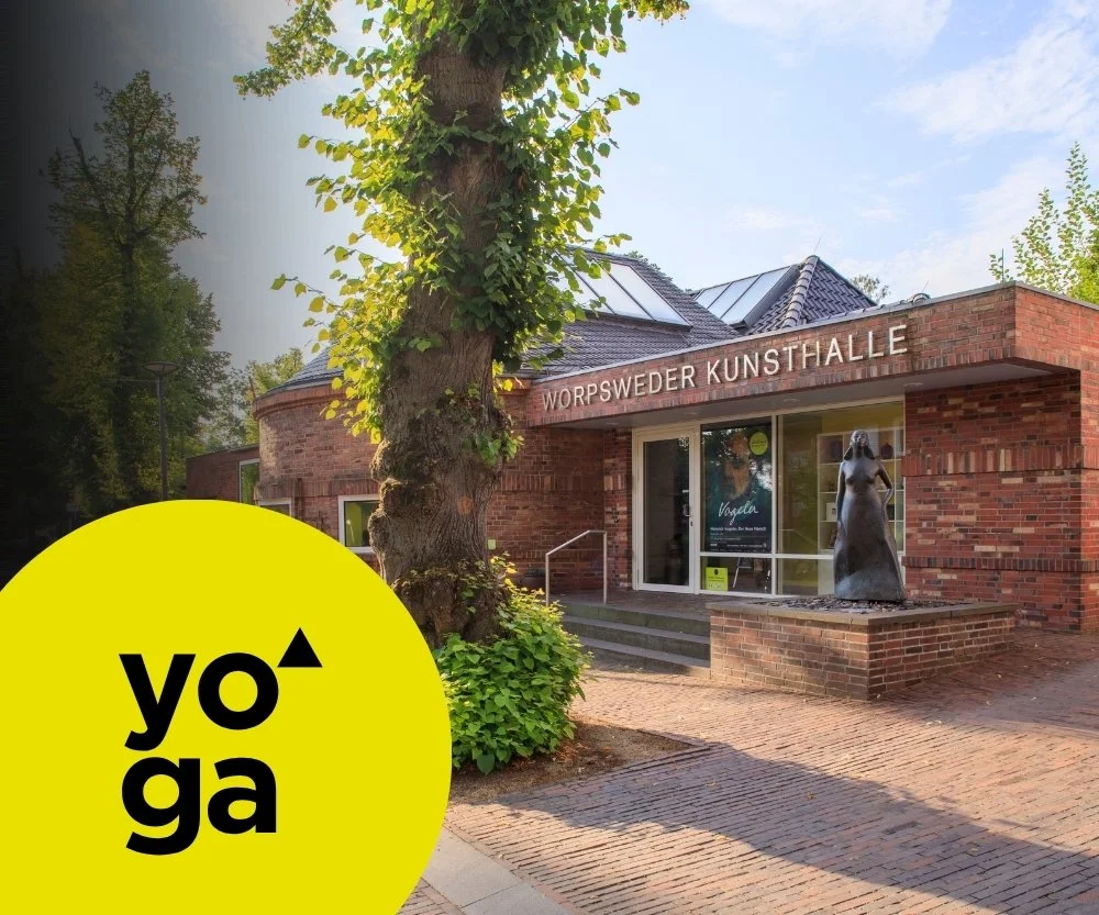 Yoga in der Worpsweder Kunsthalle