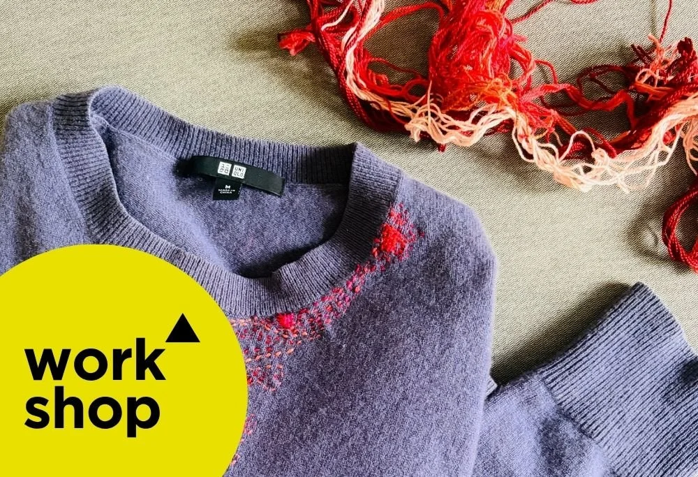 Stickworkshop mit Claudia A. Cruz im Haus im Schluh