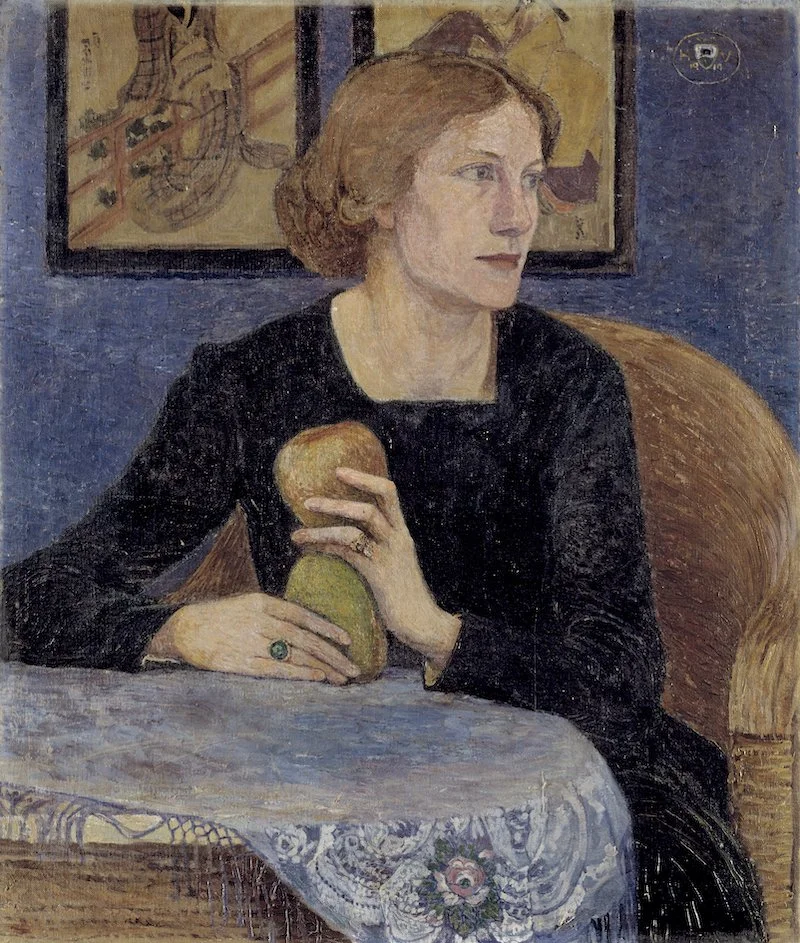 Heinrich Vogeler, Porträt Martha Vogeler, 1910