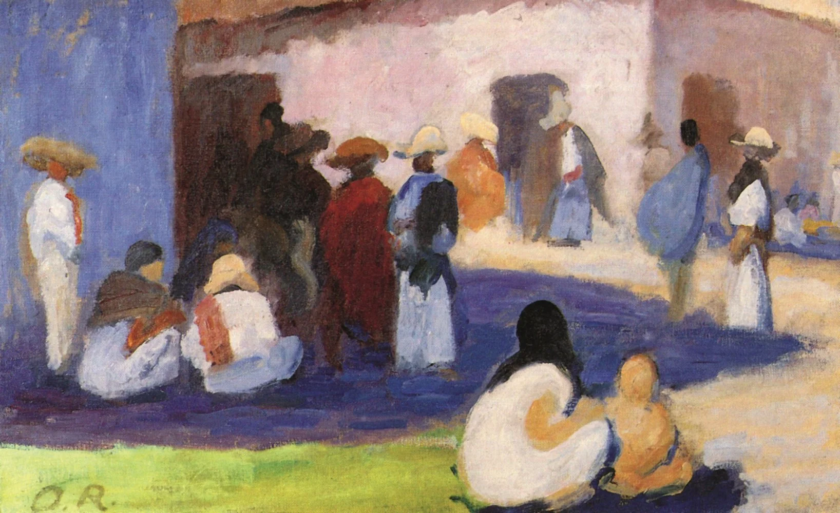 Ottilie Reylaender, Straße in Colima, 1928