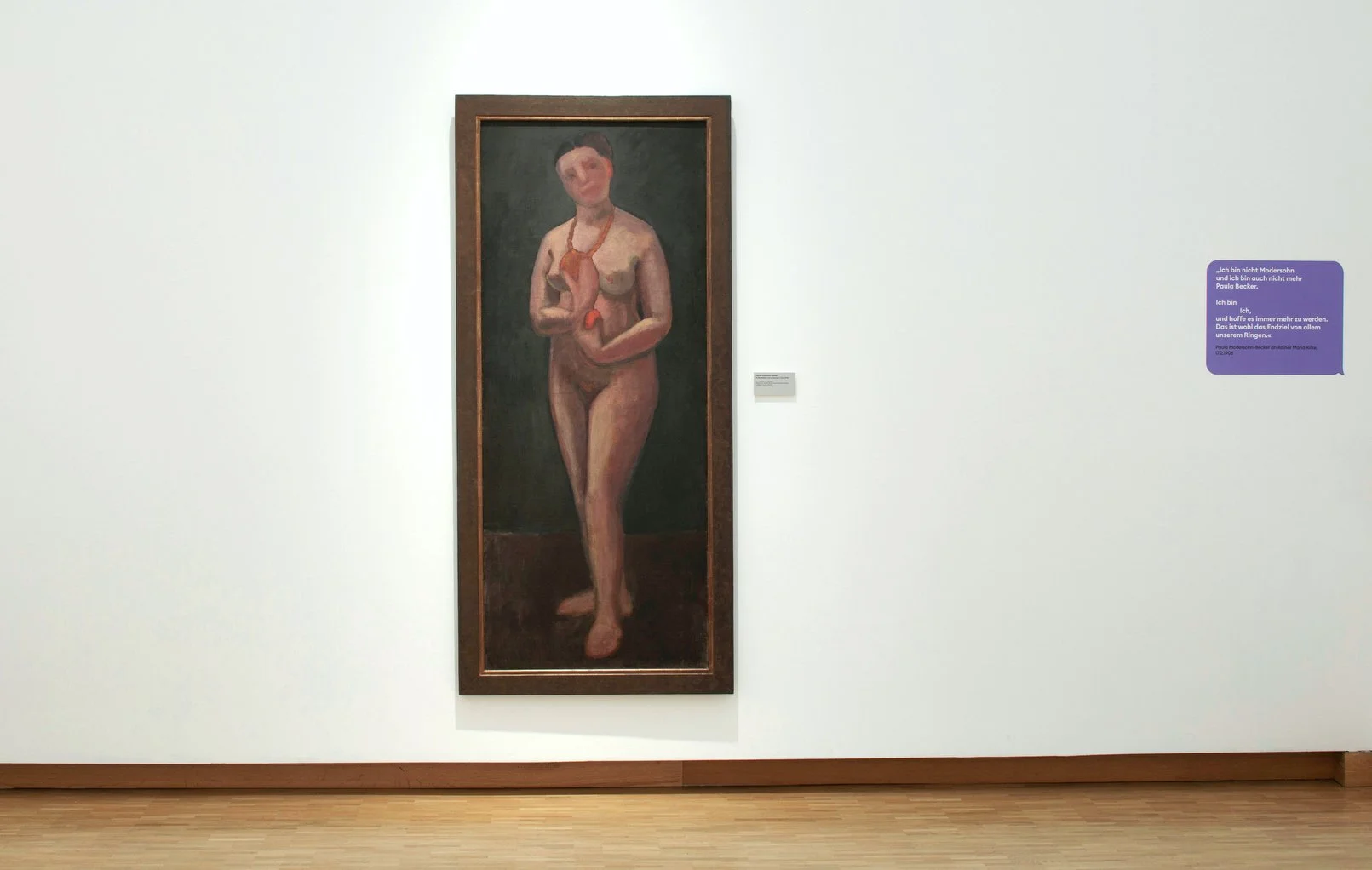 Ausstellungsansicht ›Zukünftiges schaffen. Zeitgenossinnen damals und heute‹