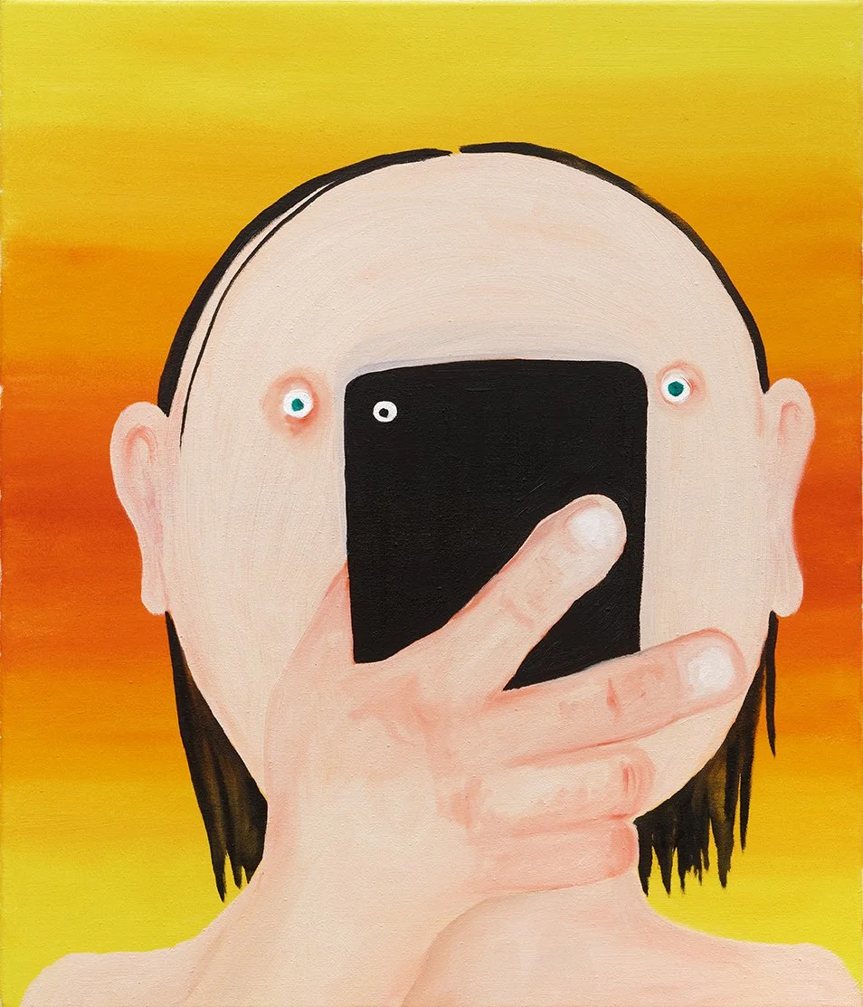 Heike Kati Barath, ohne Titel, 2021, Öl auf Leinwand