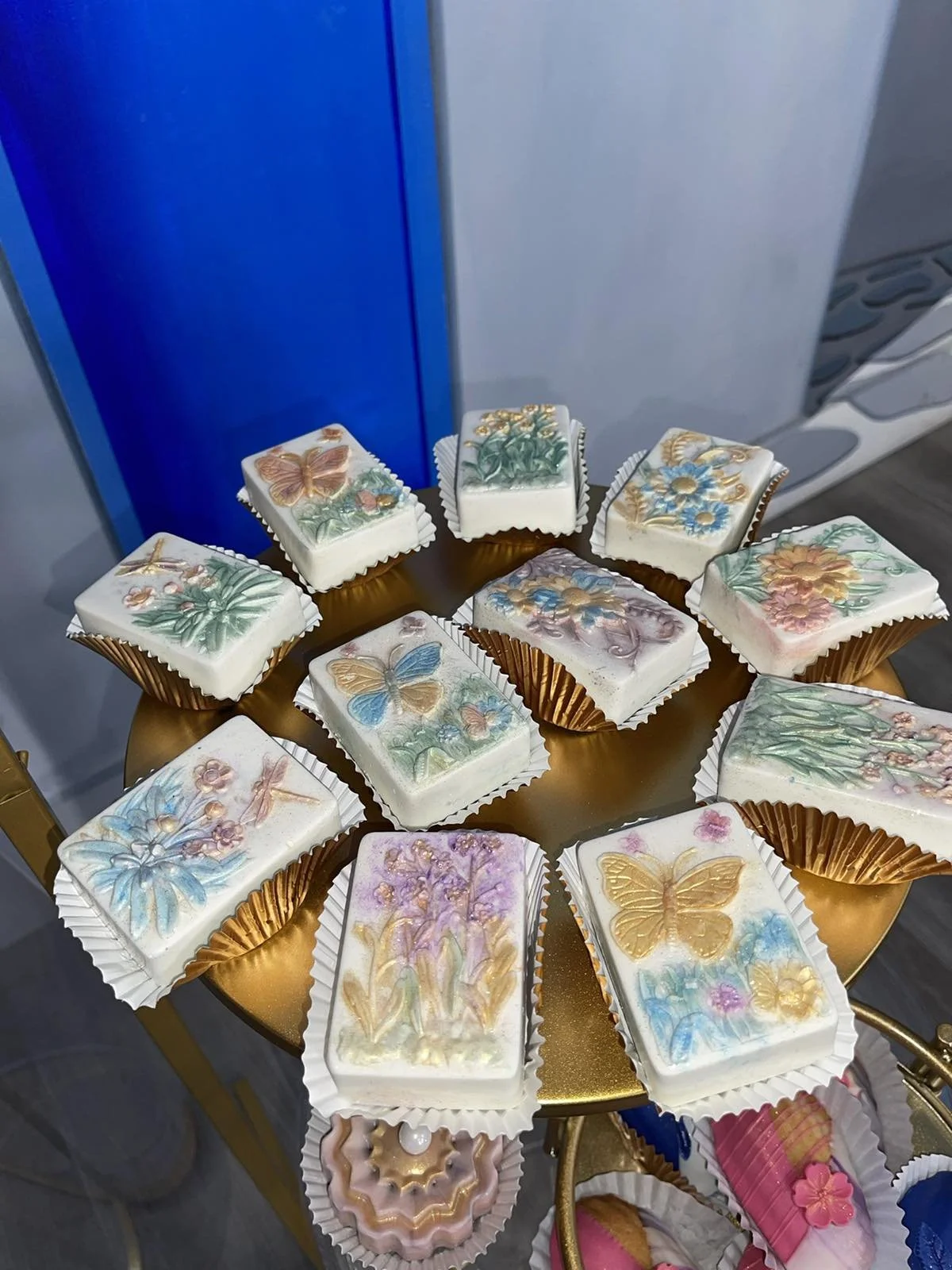 Hand painted rice krispies