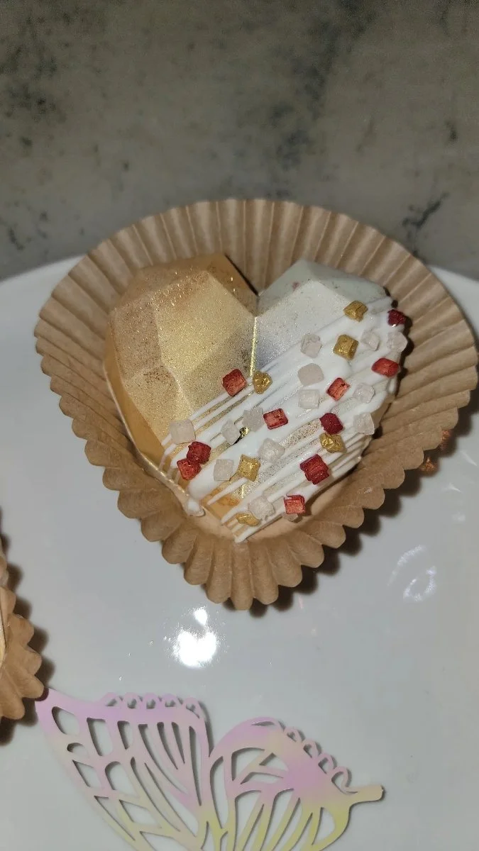 Valentines Day Cake Hearts 