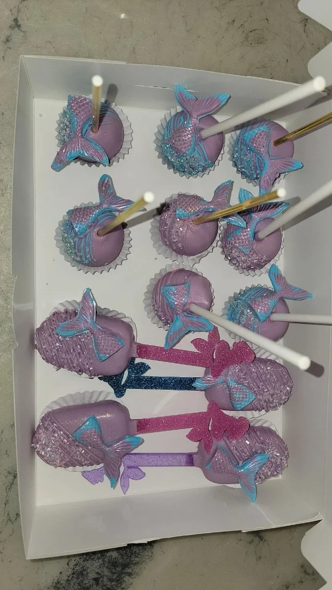 Mermaid cakepops 
