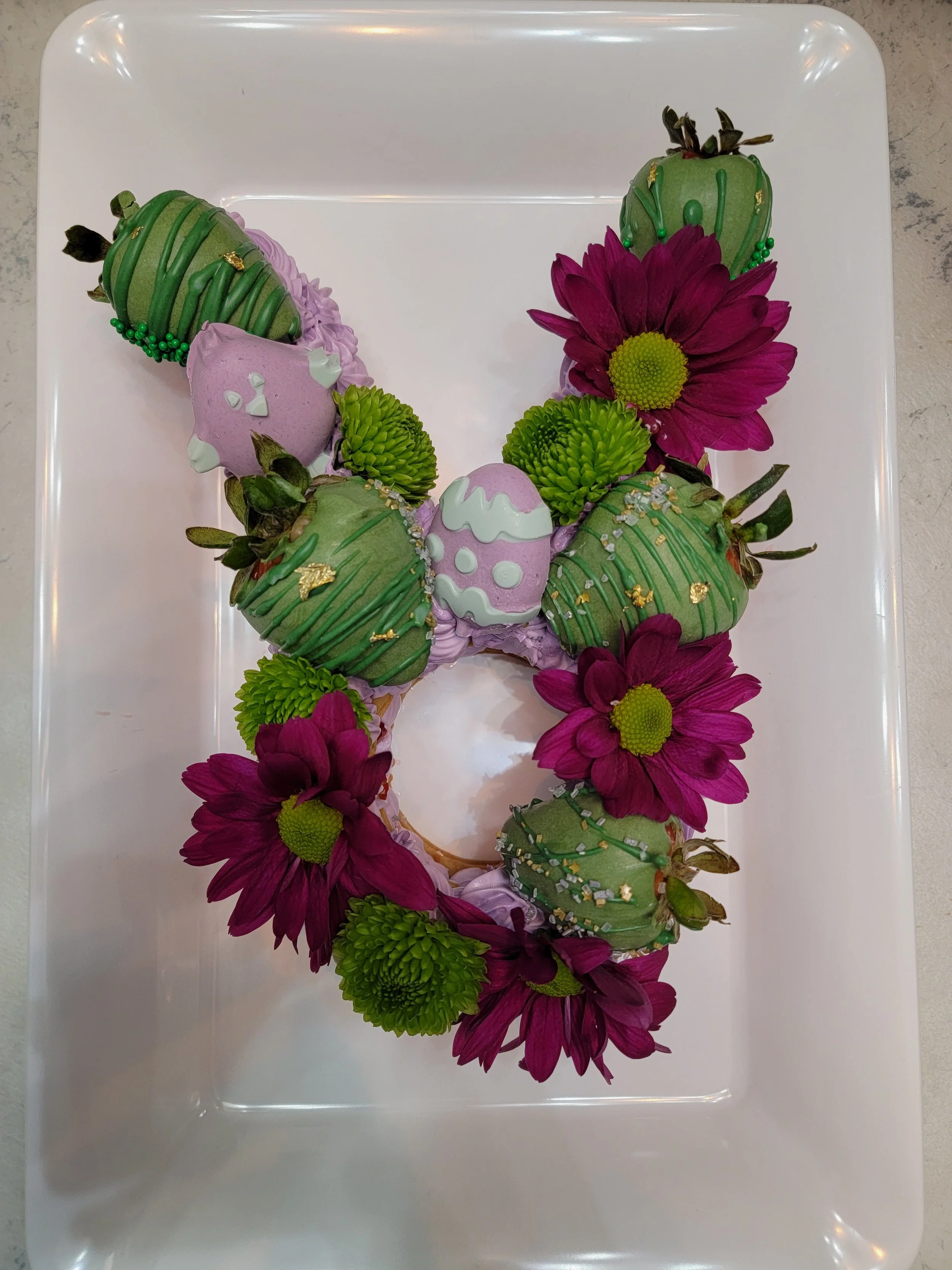Easter number cake