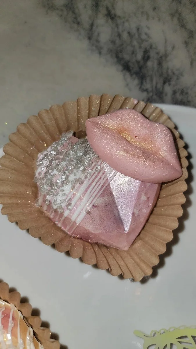 Valentines Day Cake Hearts