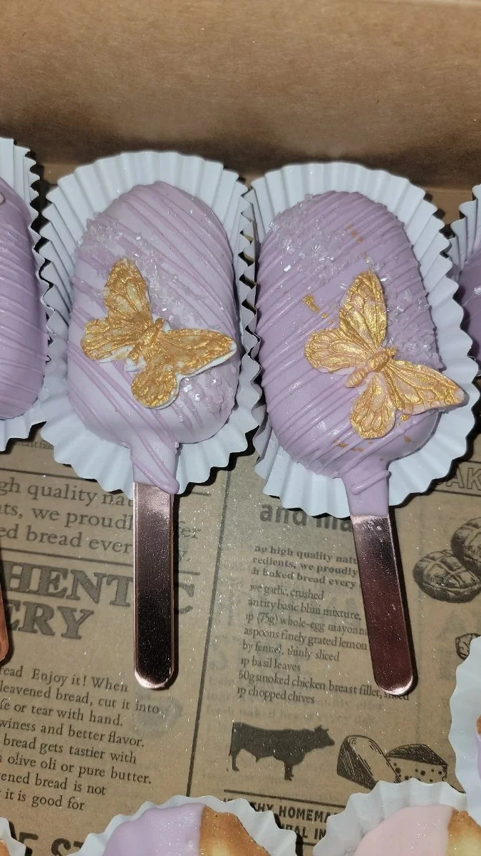 Butterfly Cakesickles 