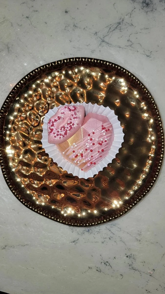 Valentines Day Cake Hearts 