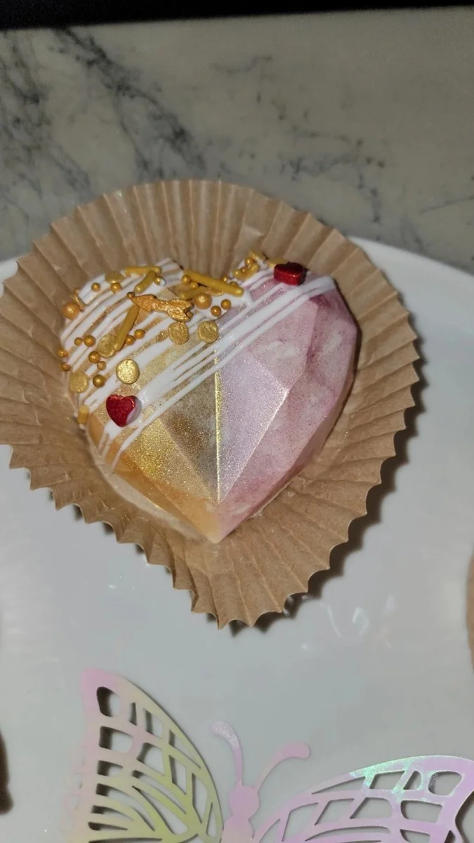 Valentines Day Cake Hearts 