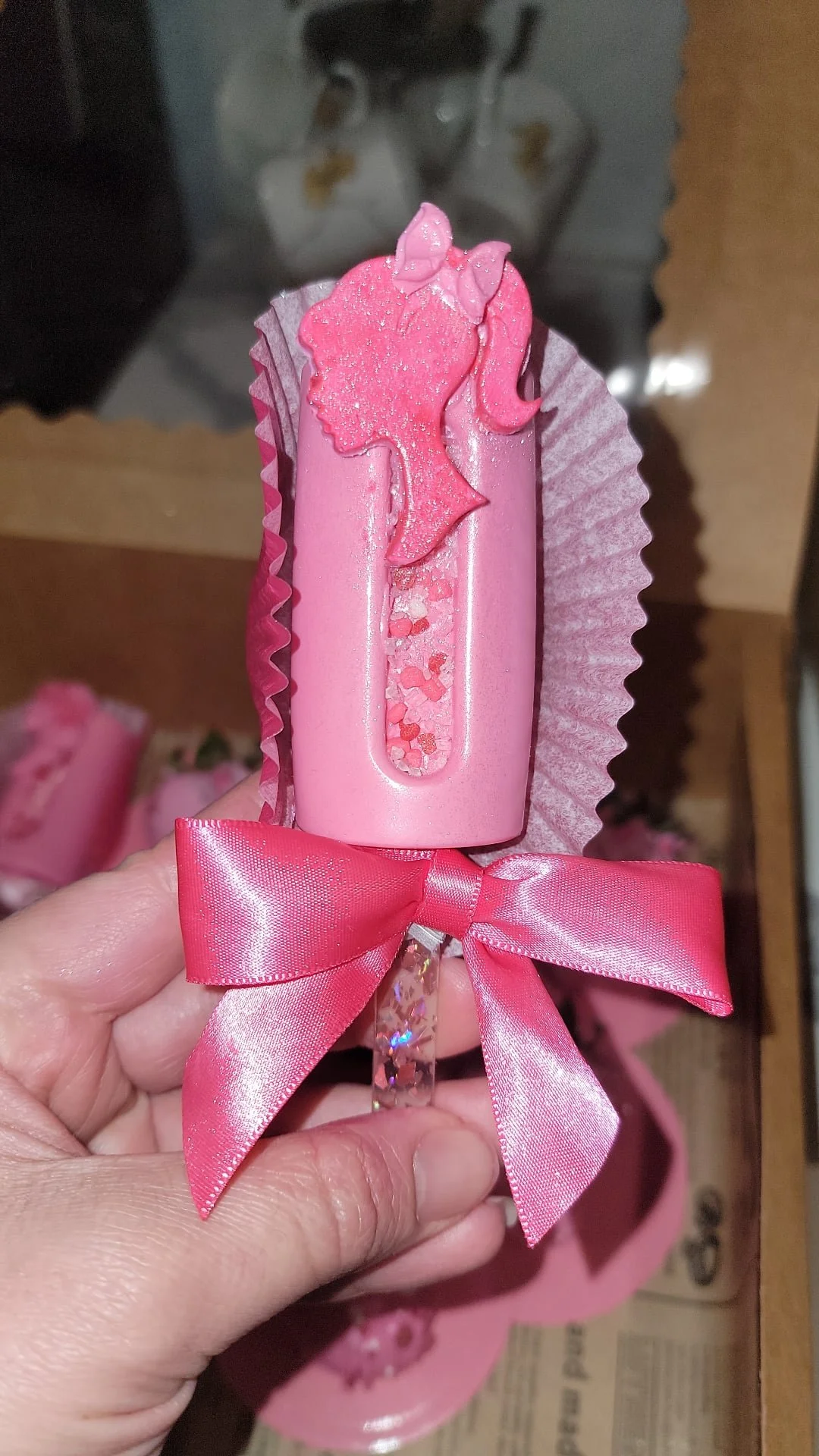 Barbie cakesickles