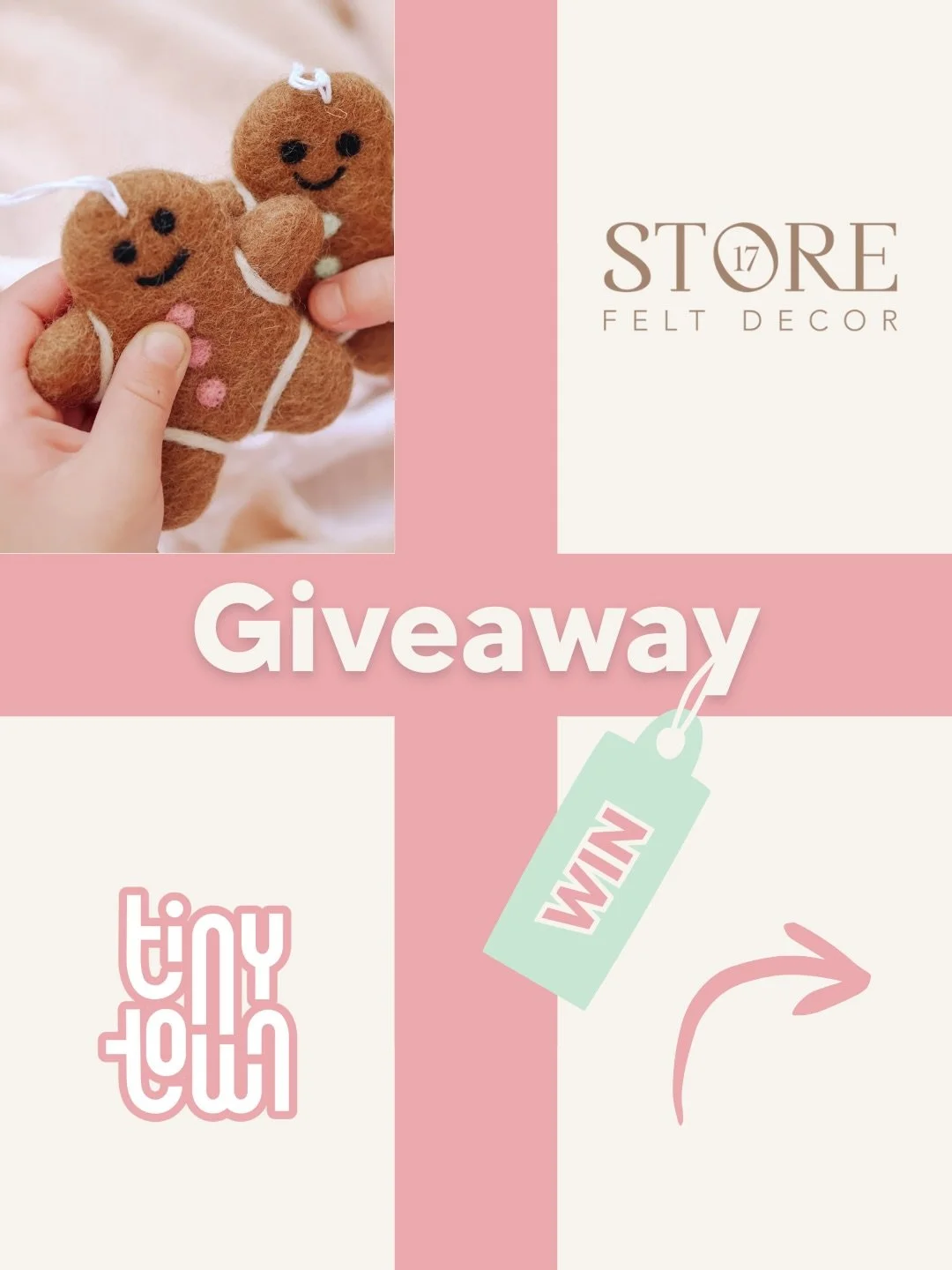 🎄 GIVEAWAY 🎄

We are so excited to offer our biggest giveaway yet up for grabs! Our festive Christmas prize pack includes:

🎅 A selection of beautifully crafted 100% NZ wool Christmas decorations from the lovely @store17.sumner 

🎅 A Tiny Town pa