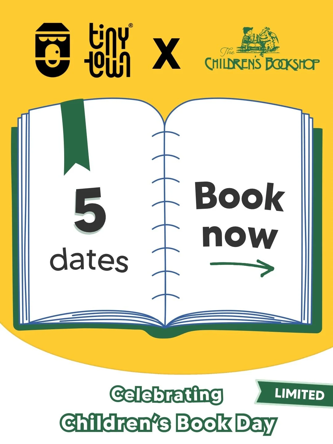 We are so excited for this special collaboration with @thechildrensbookshopchch! 📚

These upcoming sessions feature a plethora of literary goodness to enjoy. Including felt storyboards and magnetic play for little imaginations to run wild, a pretend