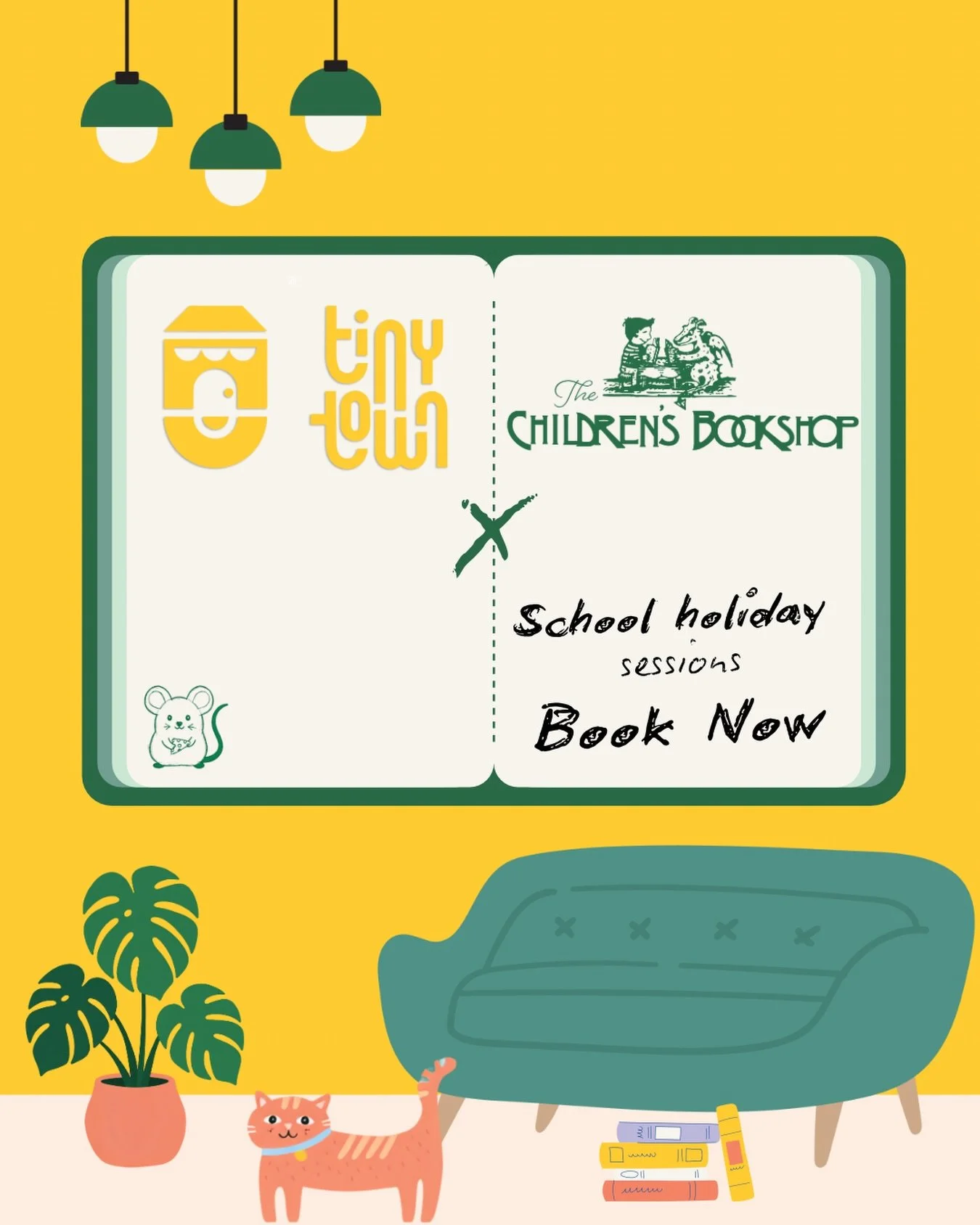 School holidays are almost upon us again and we have some special sessions in store for you!

After a super popular stint back in April, we&rsquo;re collaborating with our friends at @thechildrensbookshopchch 🤗 expect enchanting story times, a pirat