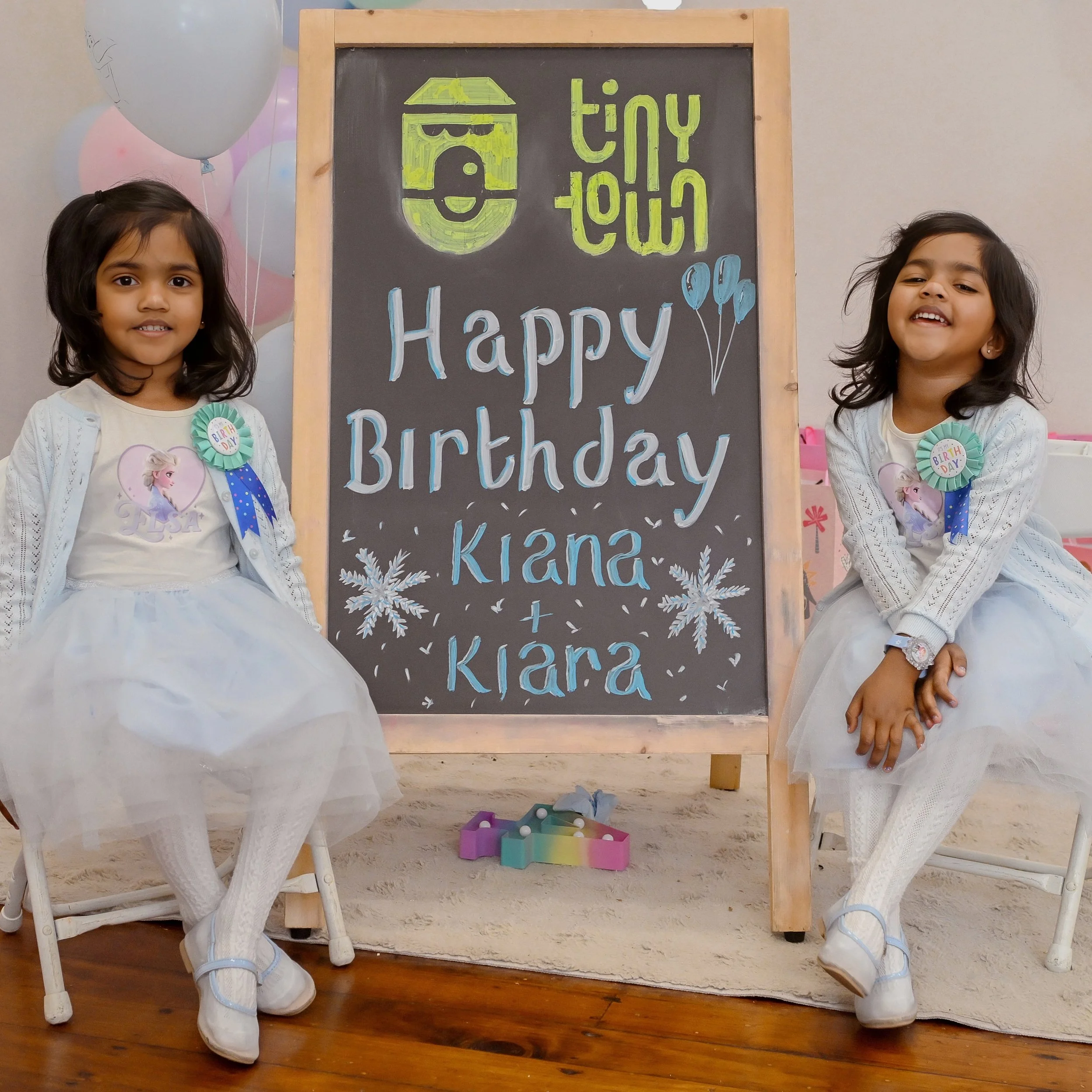 ⭐️⭐️⭐️⭐️⭐️

&ldquo;An absolutely perfect birthday party experience!

We had the most wonderful experience with Tiny Town for our twin girls&rsquo; 4th birthday party! It was honestly the perfect party option for 4 year olds.

She was incredibly respo