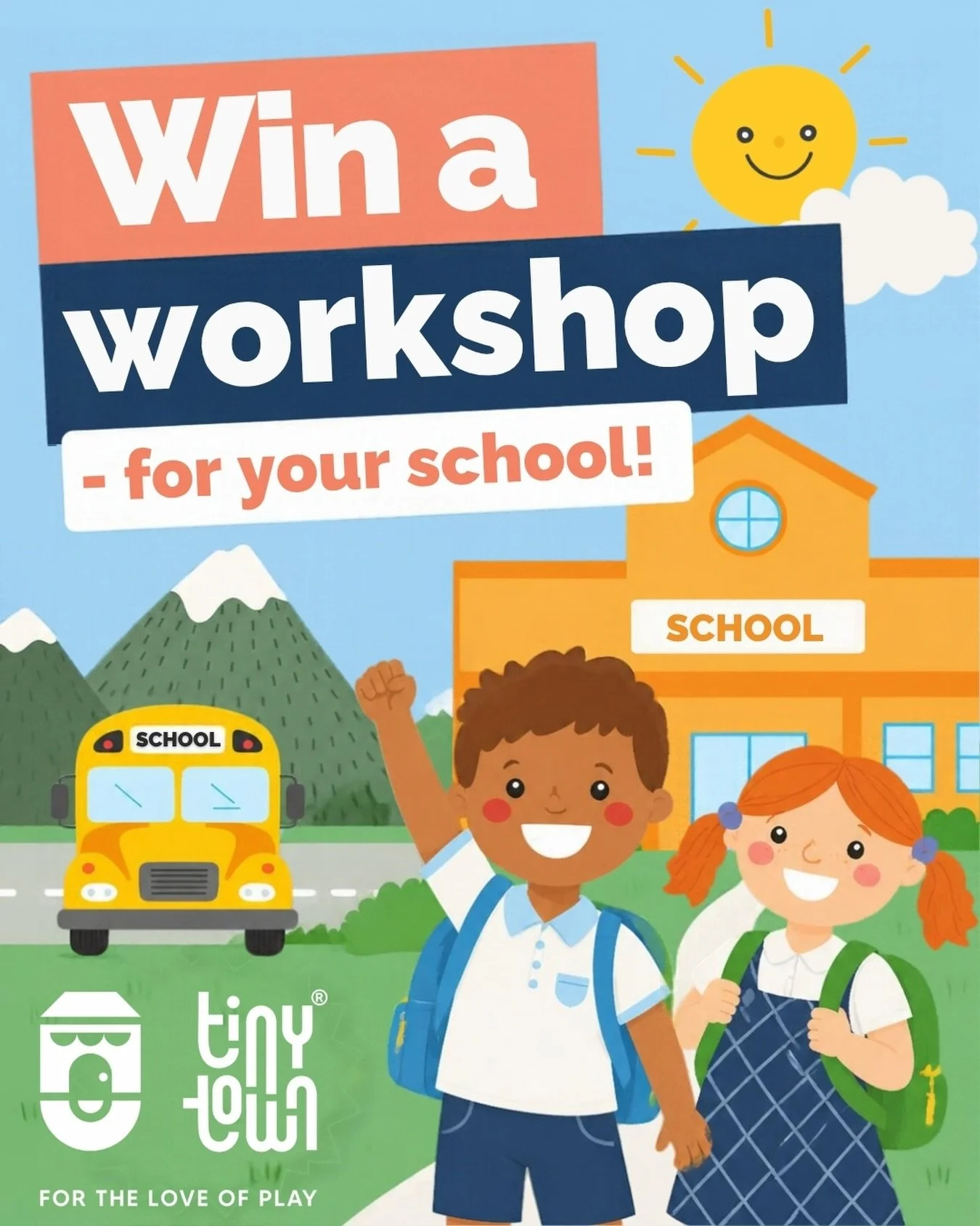 ⭐️ WIN - our biggest giveaway ever! ⭐️ 

To celebrate the start of Term 4 (how!) we have an epic prize up for grabs. For the lucky winner - a primary school @tinytown.nz visit for up to 3 hours!

Our town ties beautifully in to the Te Whāriki concept
