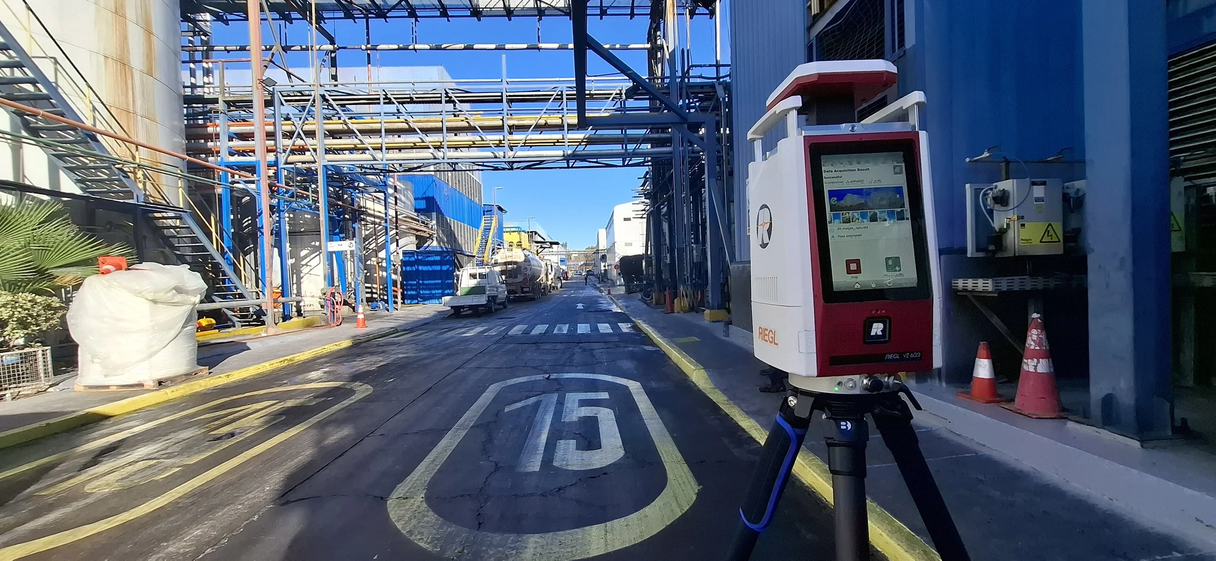 VZ-600i | Levantamiento 3D en Planta Industrial de Alimentos