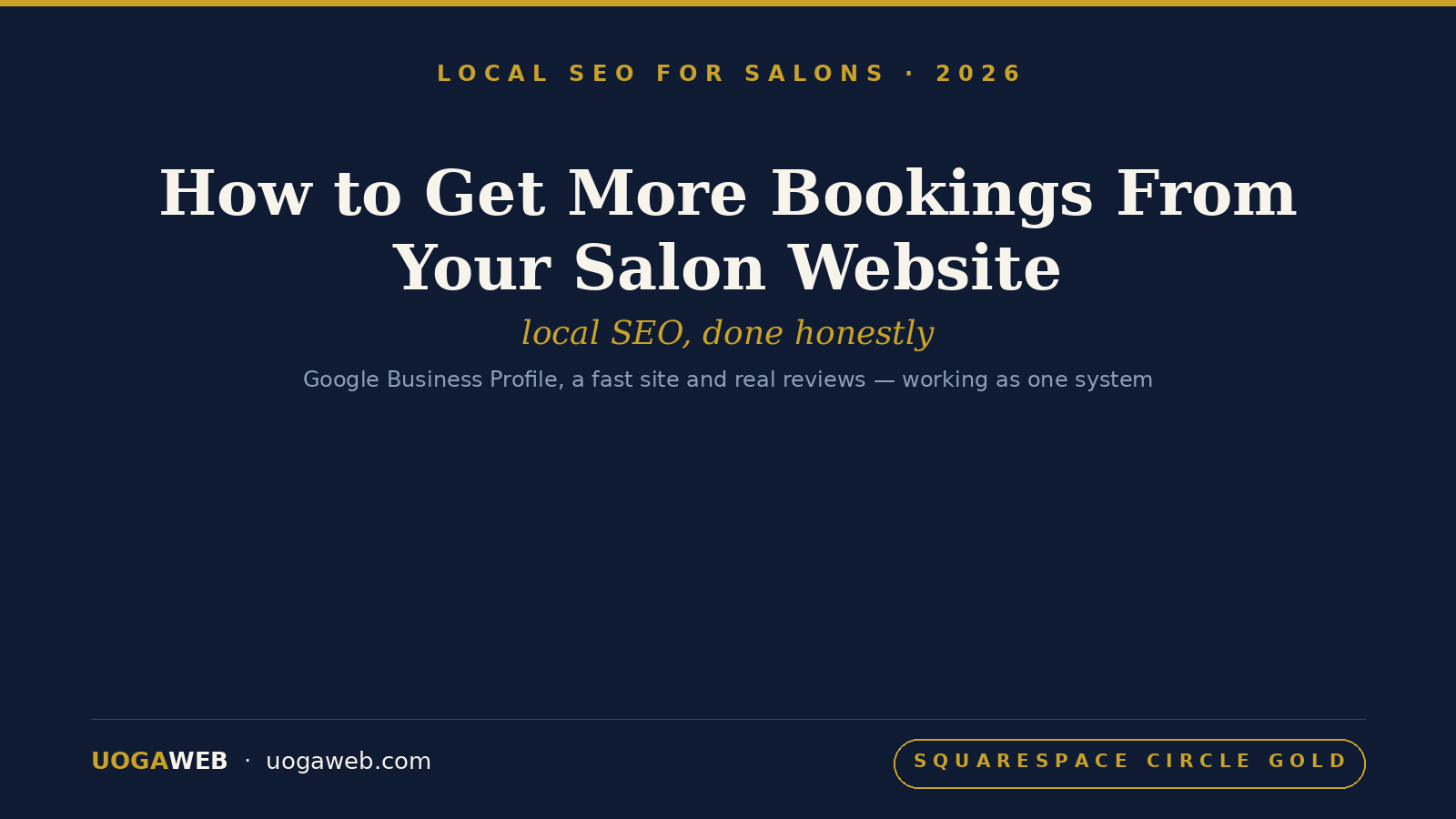 How to Get More Bookings From Your Salon Website (Local SEO for Salons)
