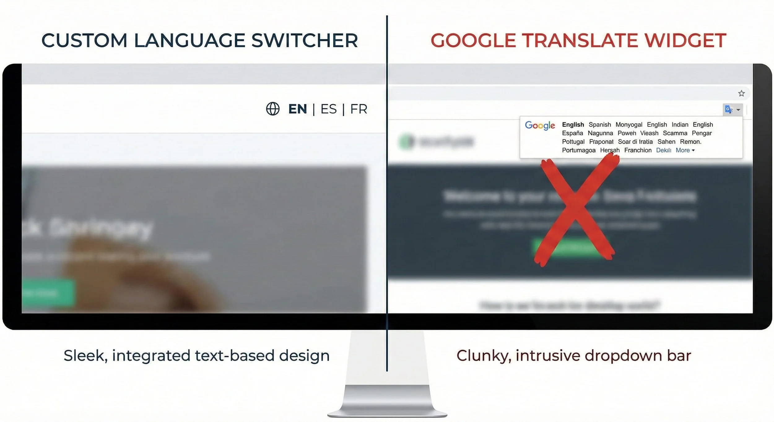 weglot language switcher vs google language switcher