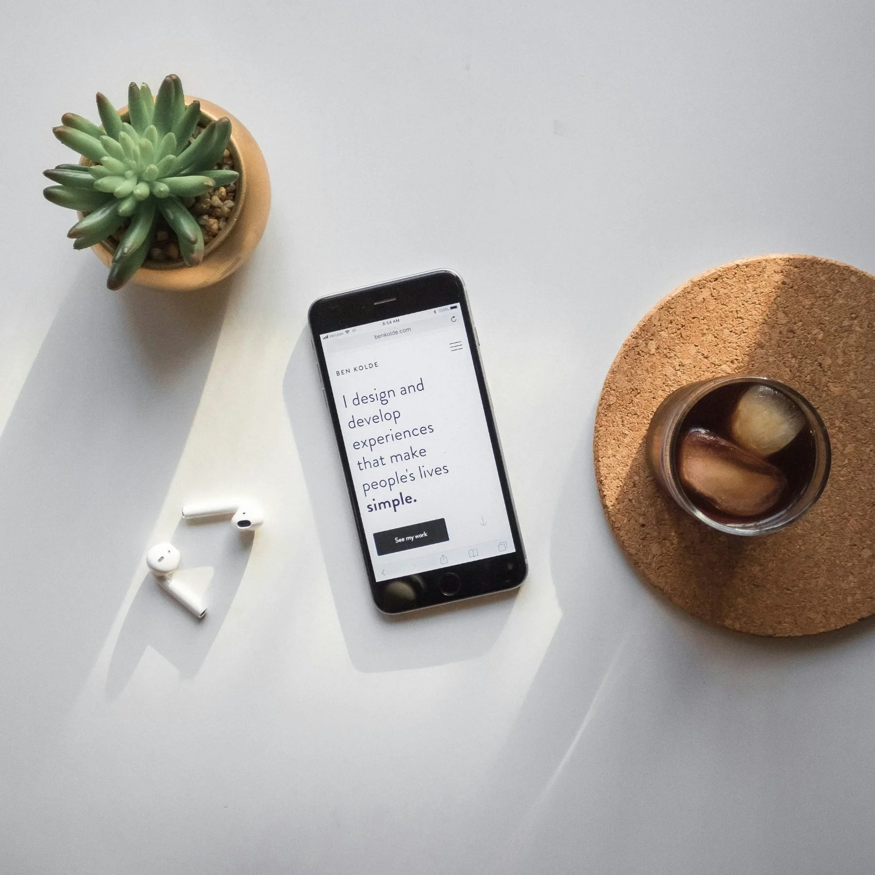 Mobile-optimized Squarespace website design preview