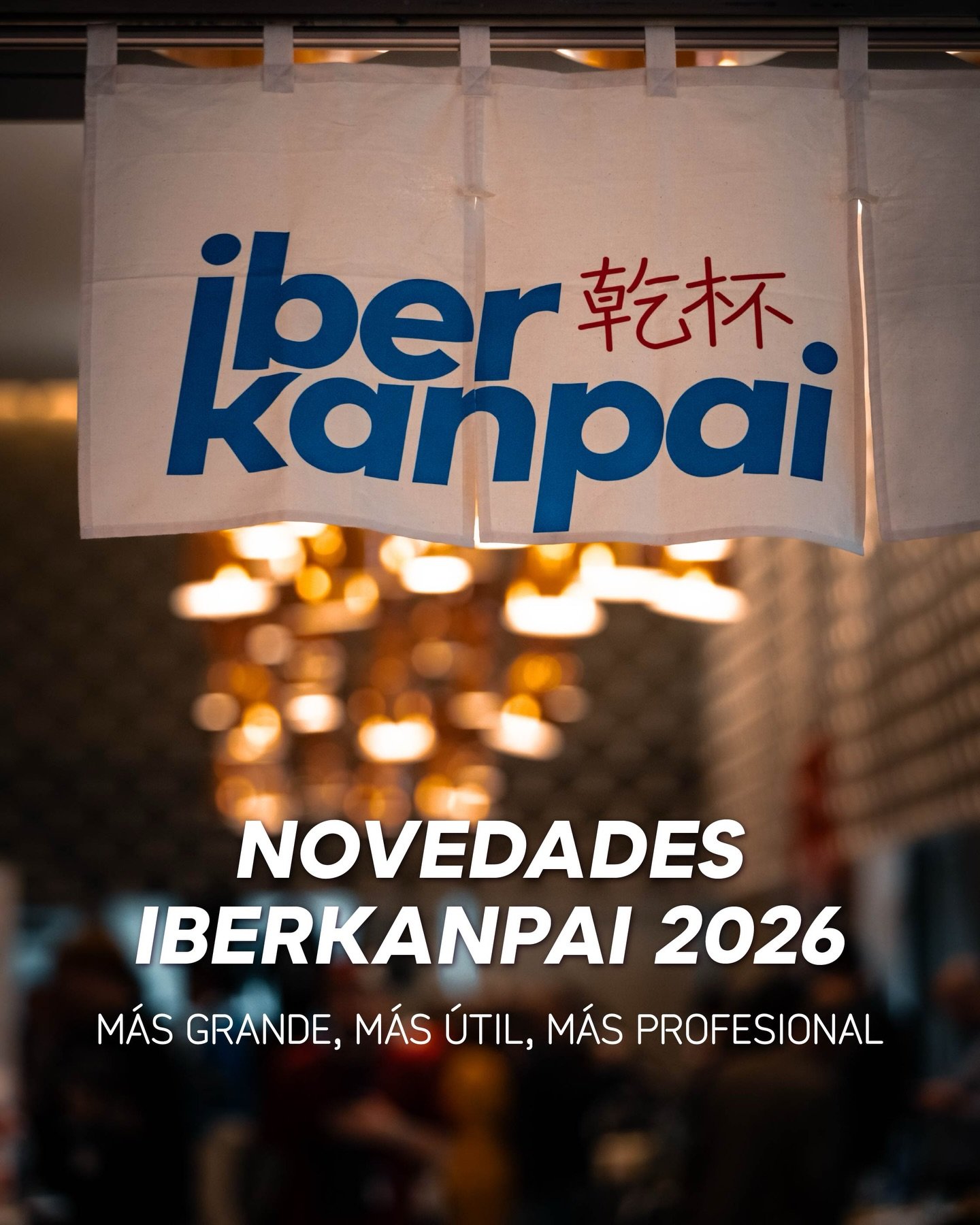 En 2026 vuelve Iberkanpai con m&aacute;s contenido, m&aacute;s aprendizaje y m&aacute;s oportunidades 🍶

&bull; M&aacute;s formaciones y catas
&bull; Productos exclusivos y compra directa
&bull; Premio Sake Iberkanpai 2026
&bull; +50 productores y m