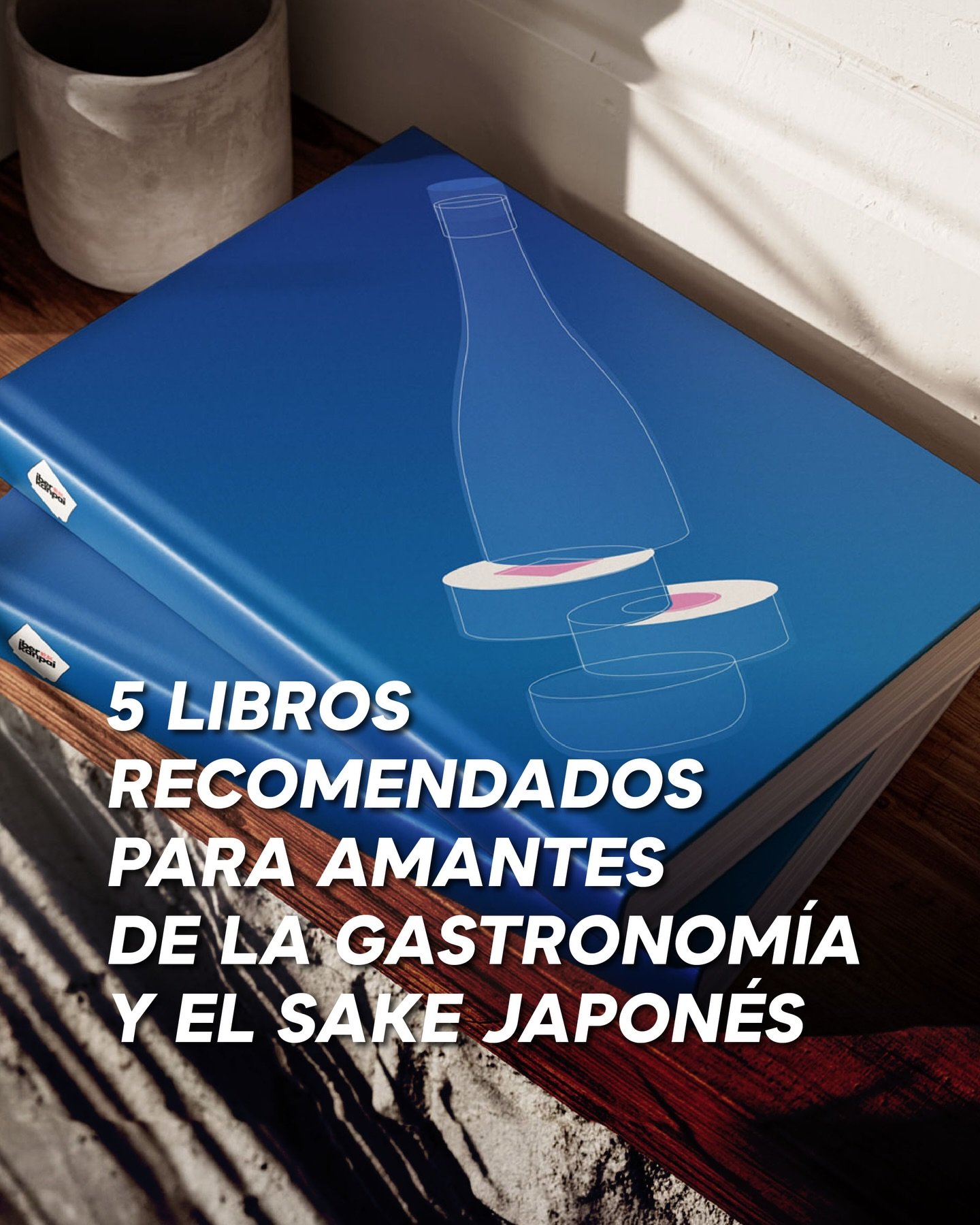 Hoy es el D&iacute;a del Libro 📚 
y lo celebramos a nuestra manera: con cinco lecturas imprescindibles para quienes aman la gastronom&iacute;a y el sake japon&eacute;s. &iquest;Cu&aacute;l tienes ya en tu estanter&iacute;a?

📖 Itadakimasu, Hideki M