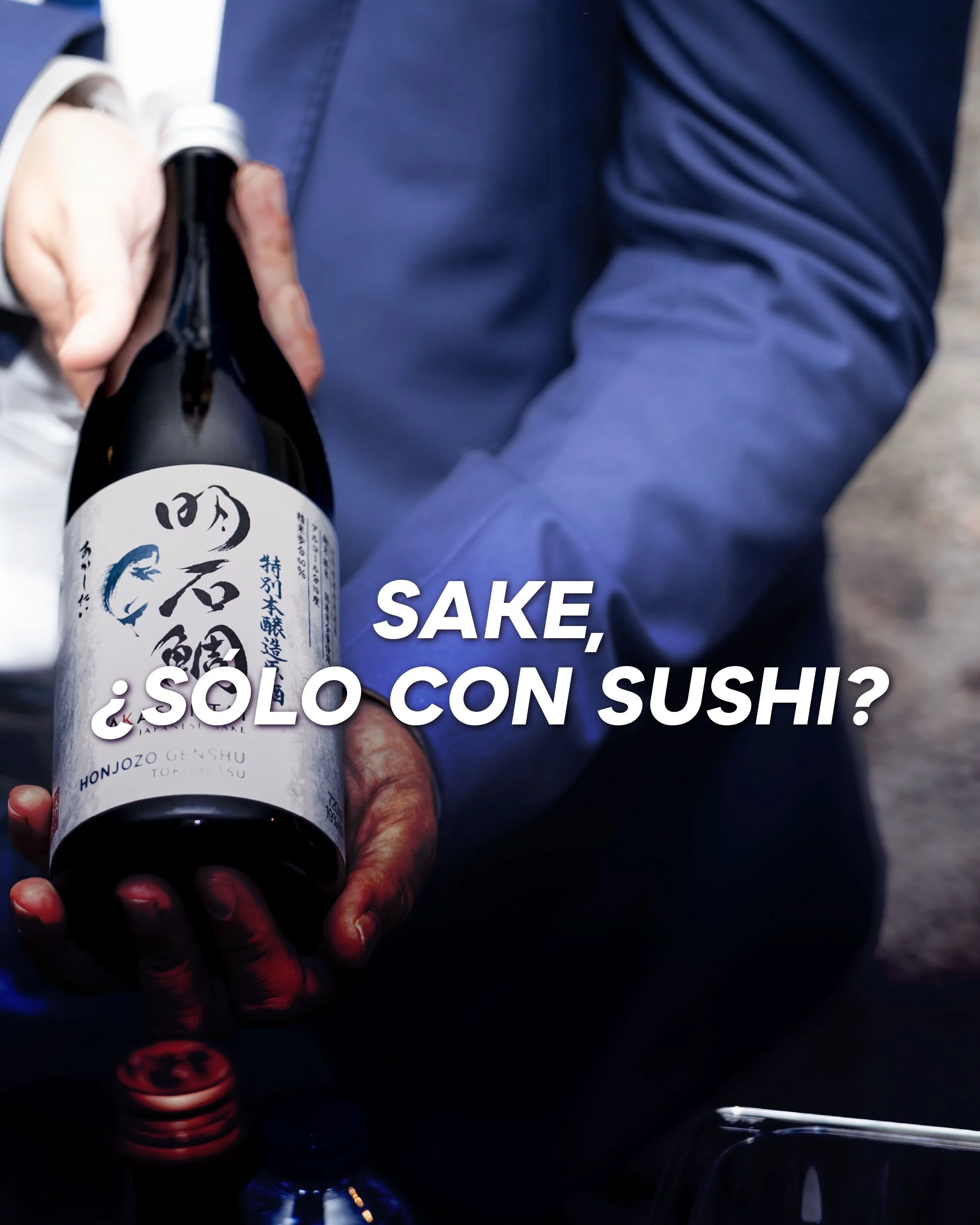 &iquest;Solo con sushi? Para nada. 🍶

El sake marida con pr&aacute;cticamente cualquier cocina &mdash; y en Iberkanpai lo vamos a demostrar.

Este a&ntilde;o, Lora Terrade @lora.terrade &mdash; sumiller de sake y fundadora de Sake Night Fever (Franc