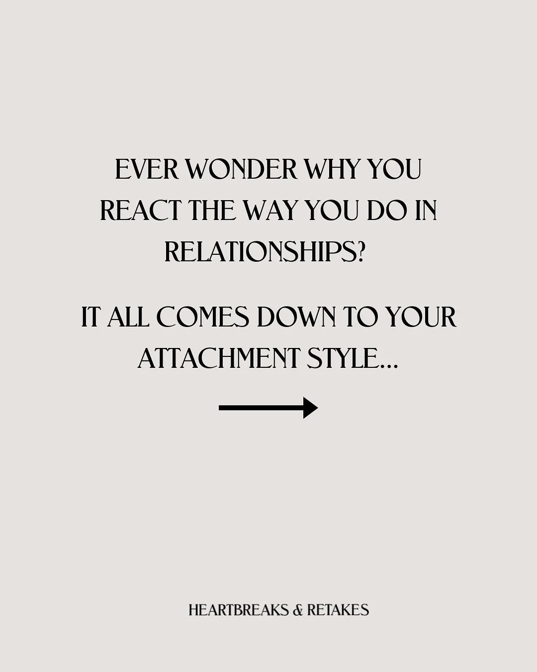 Understanding your attachment style is the first step to healthier relationships 💕

Ever catch yourself spiraling after they don&rsquo;t text back? Or maybe you&rsquo;re the one pulling away when things get &ldquo;too real&rdquo;?

Your attachment s