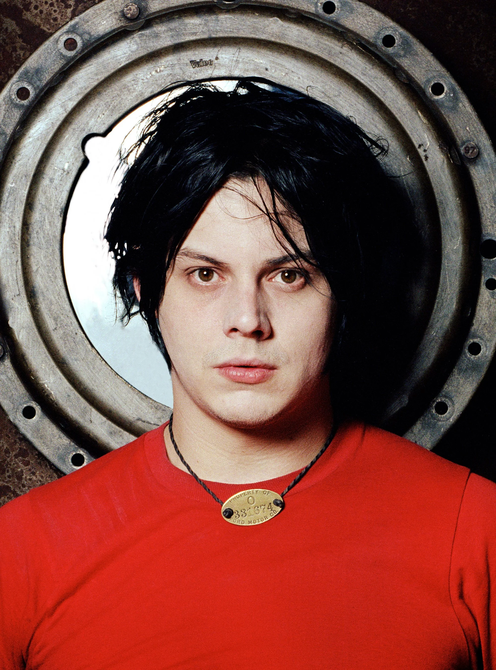 JACK WHITE of 'The White Stripes', Toulouse 2002