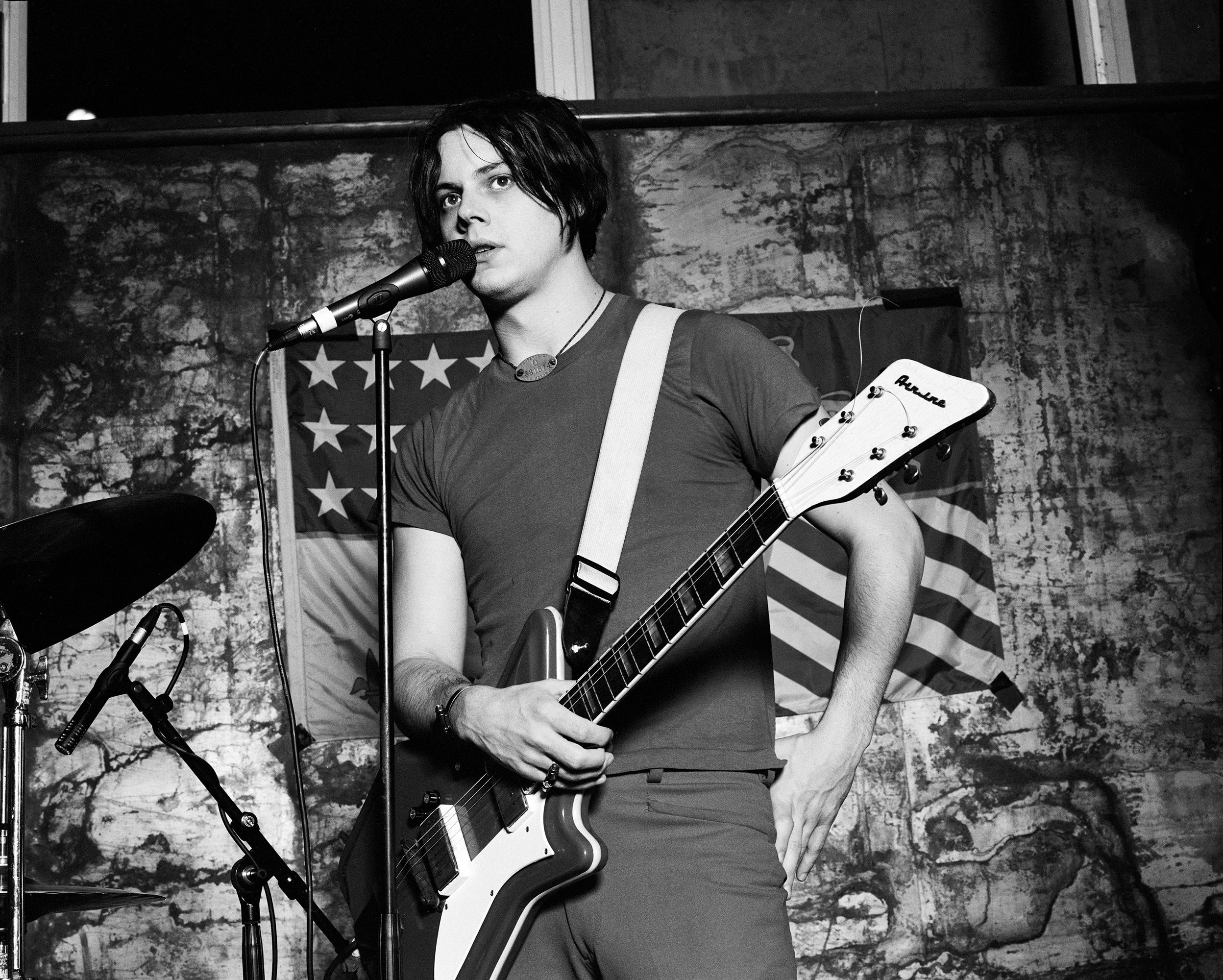 JACK WHITE of 'The White Stripes', Toulouse 2001