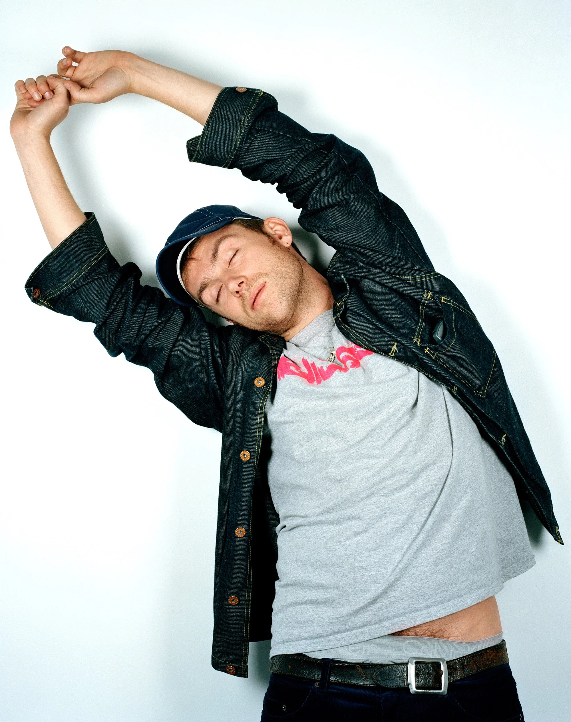 DAMON ALBARN of 'Blur' & 'Gorillaz', west London 2000